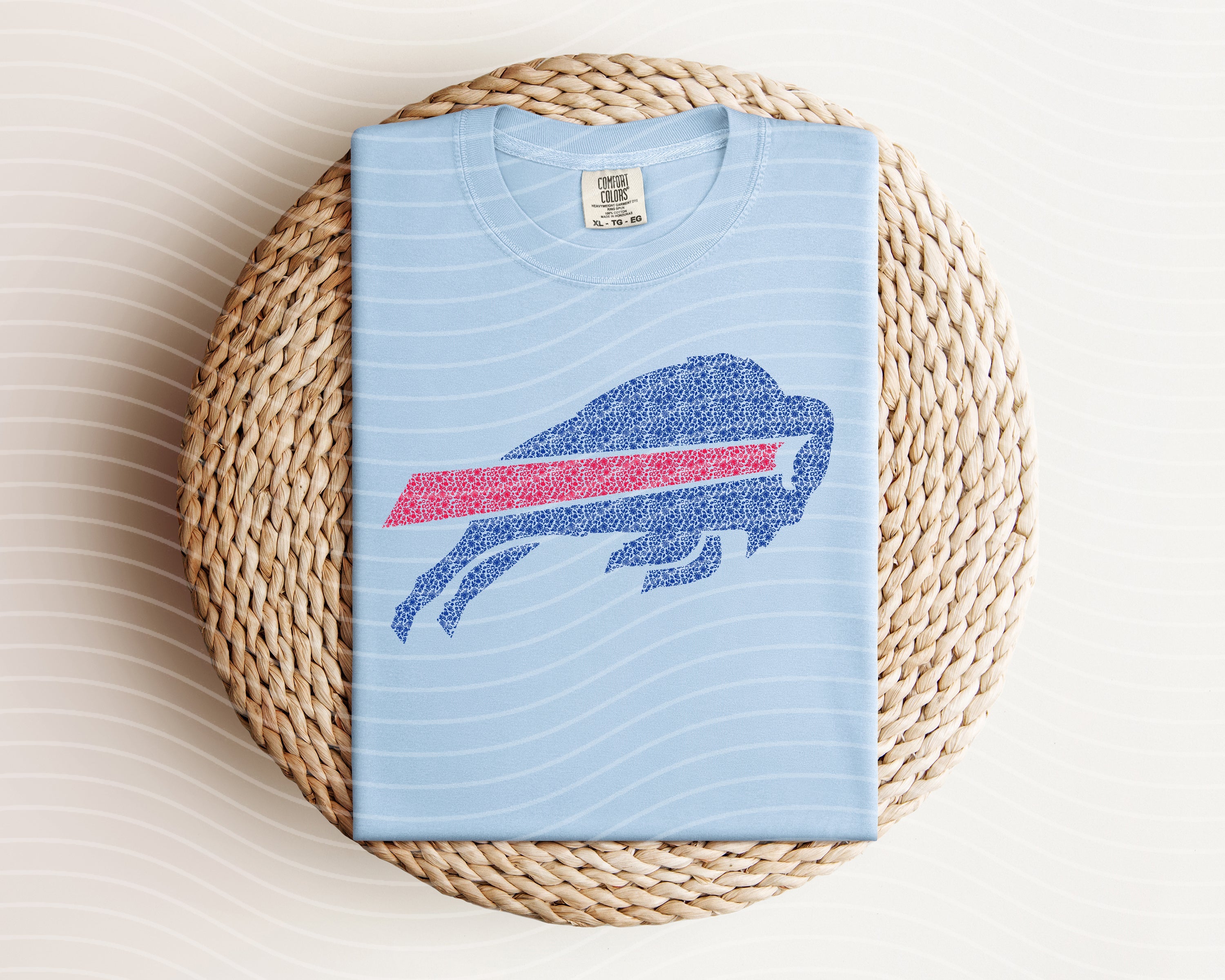 Floral Bills Graphic Tee
