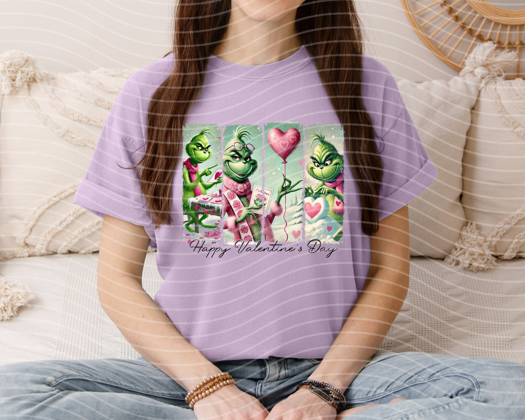 Mean One Happy Valentine's Day Graphic Tee