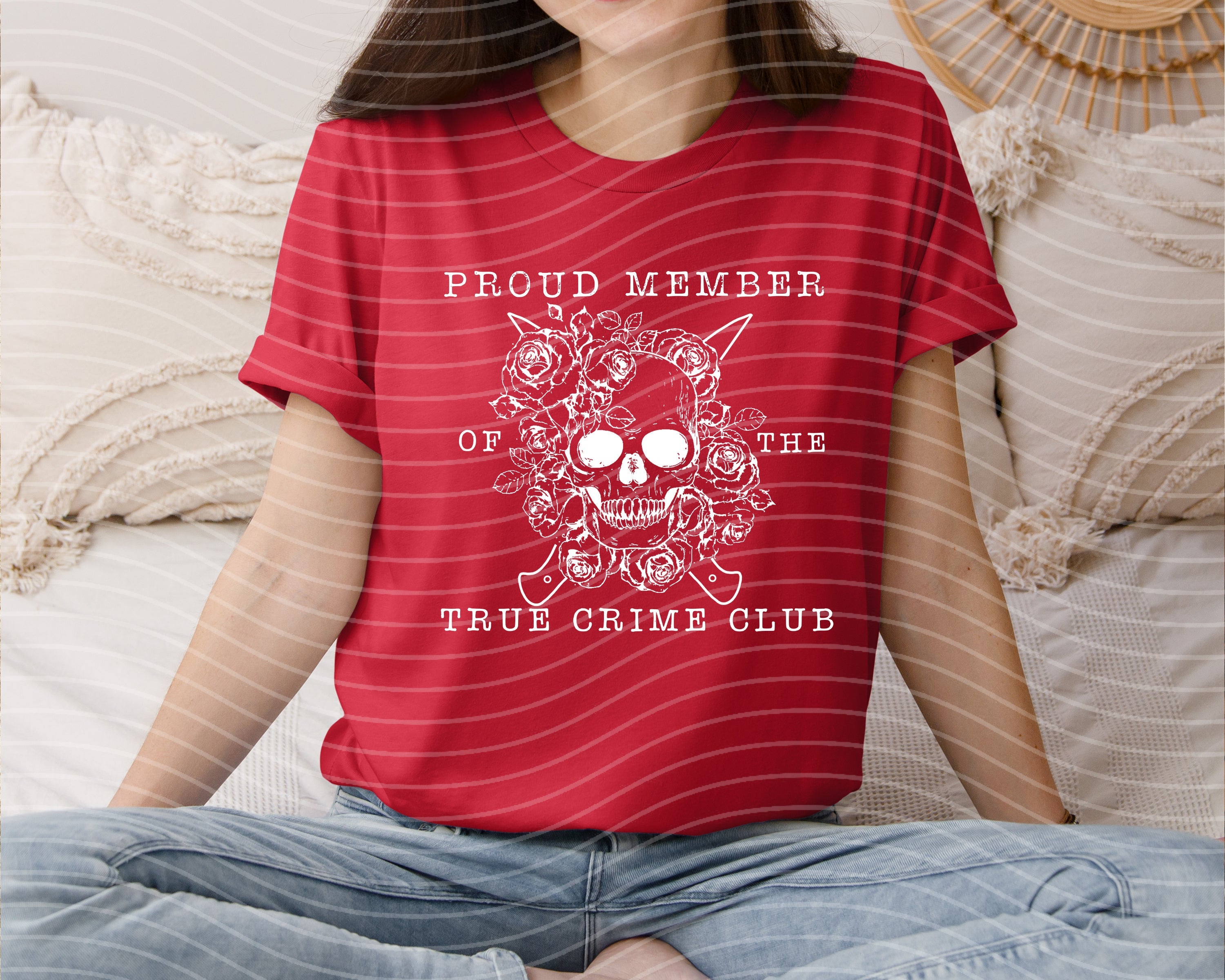 Proud Member of the True Crime Club Graphic Tee