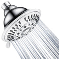 5-Spray Fixed Shower Head with Adjustable Angle