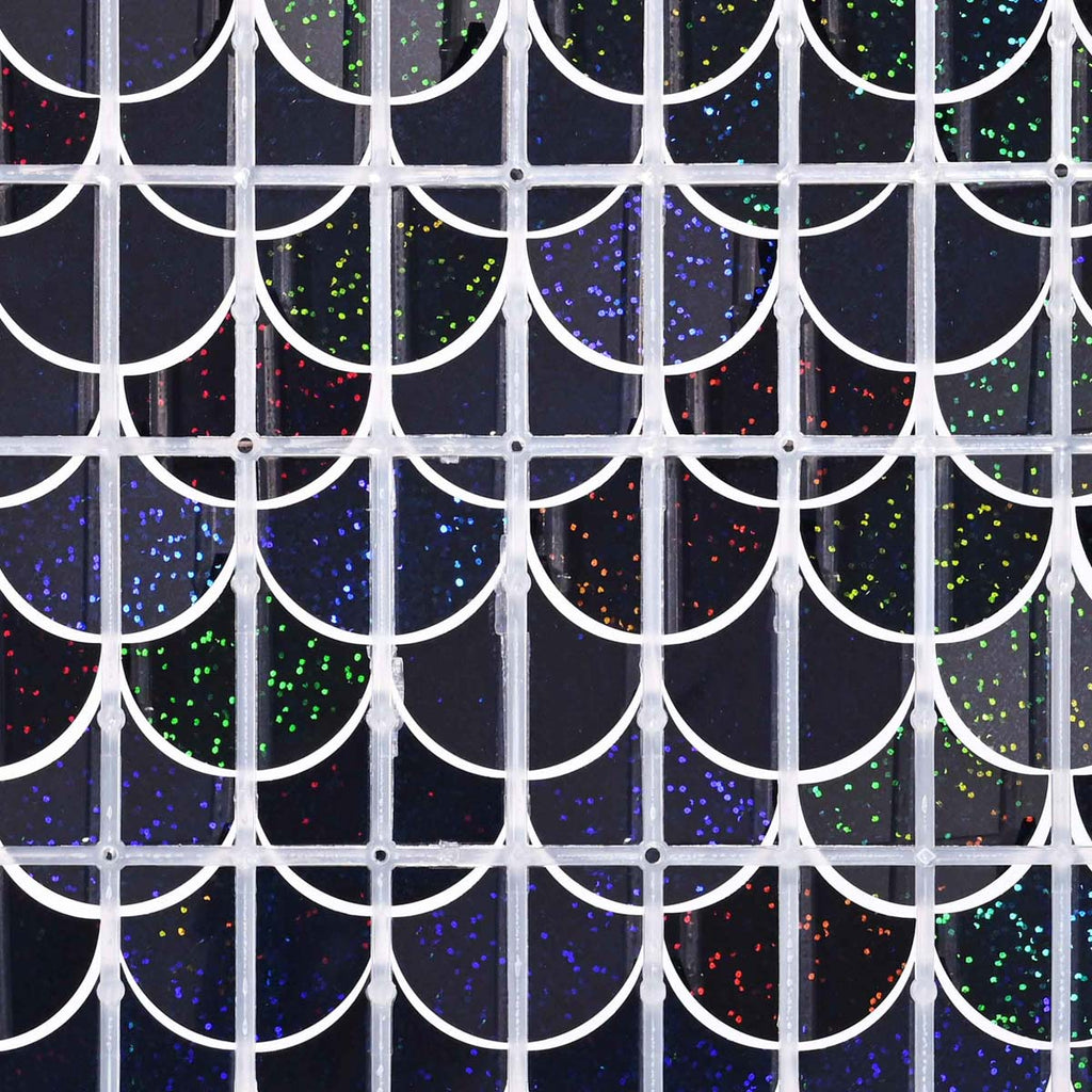 Yescom Scallop Sequin Shimmer Wall Backdrop Color Options