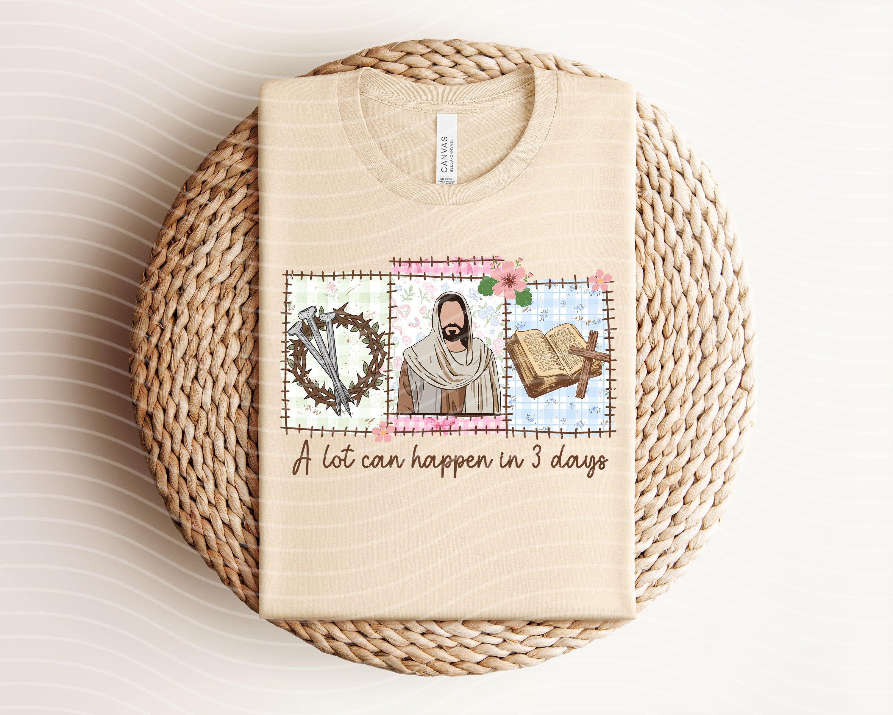 A Lot Can Happen in 3 Days Graphic Tee