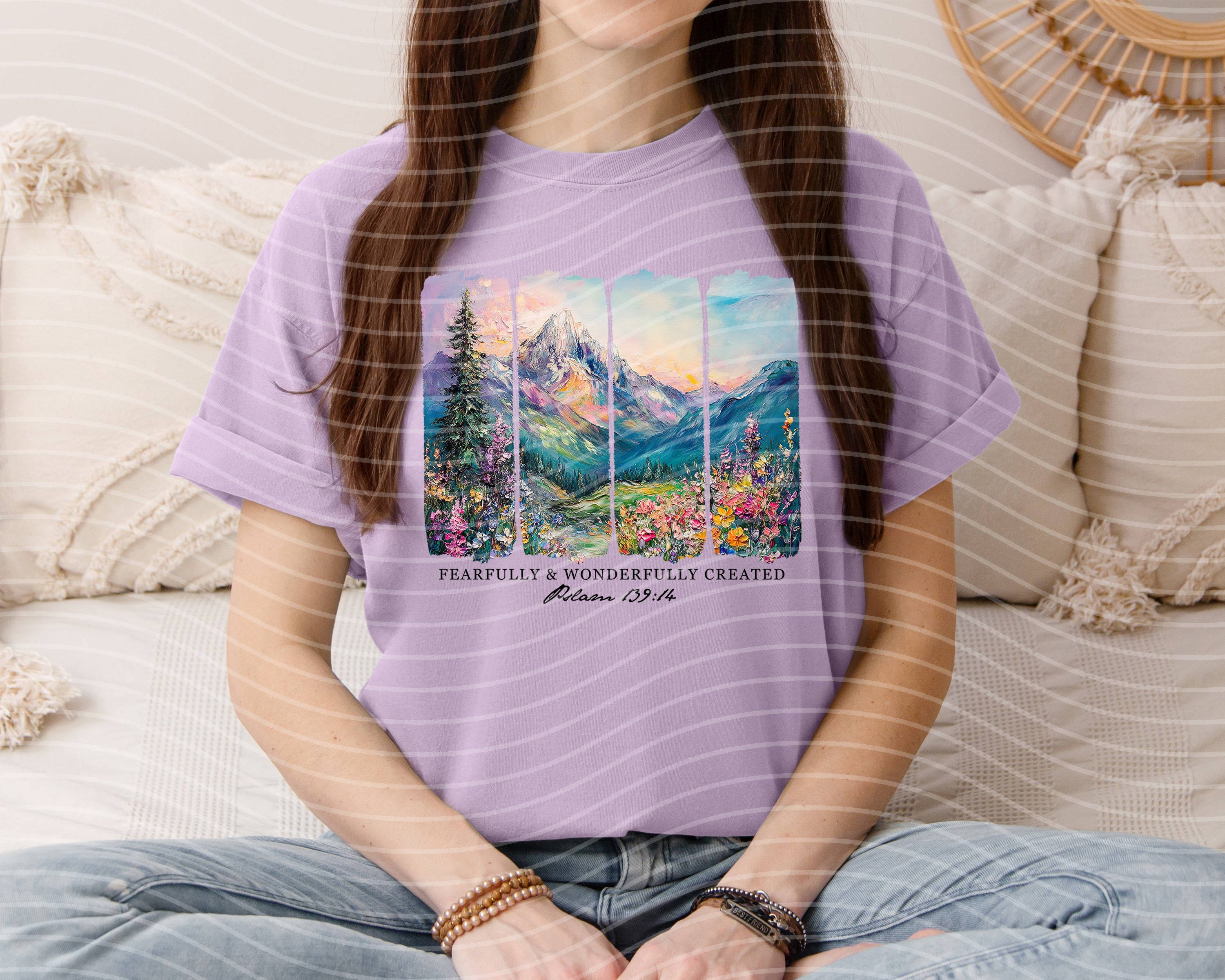 Fearfully and Wonderfully Created Graphic Tee