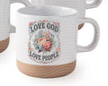 Love God Love People Ceramic Mug