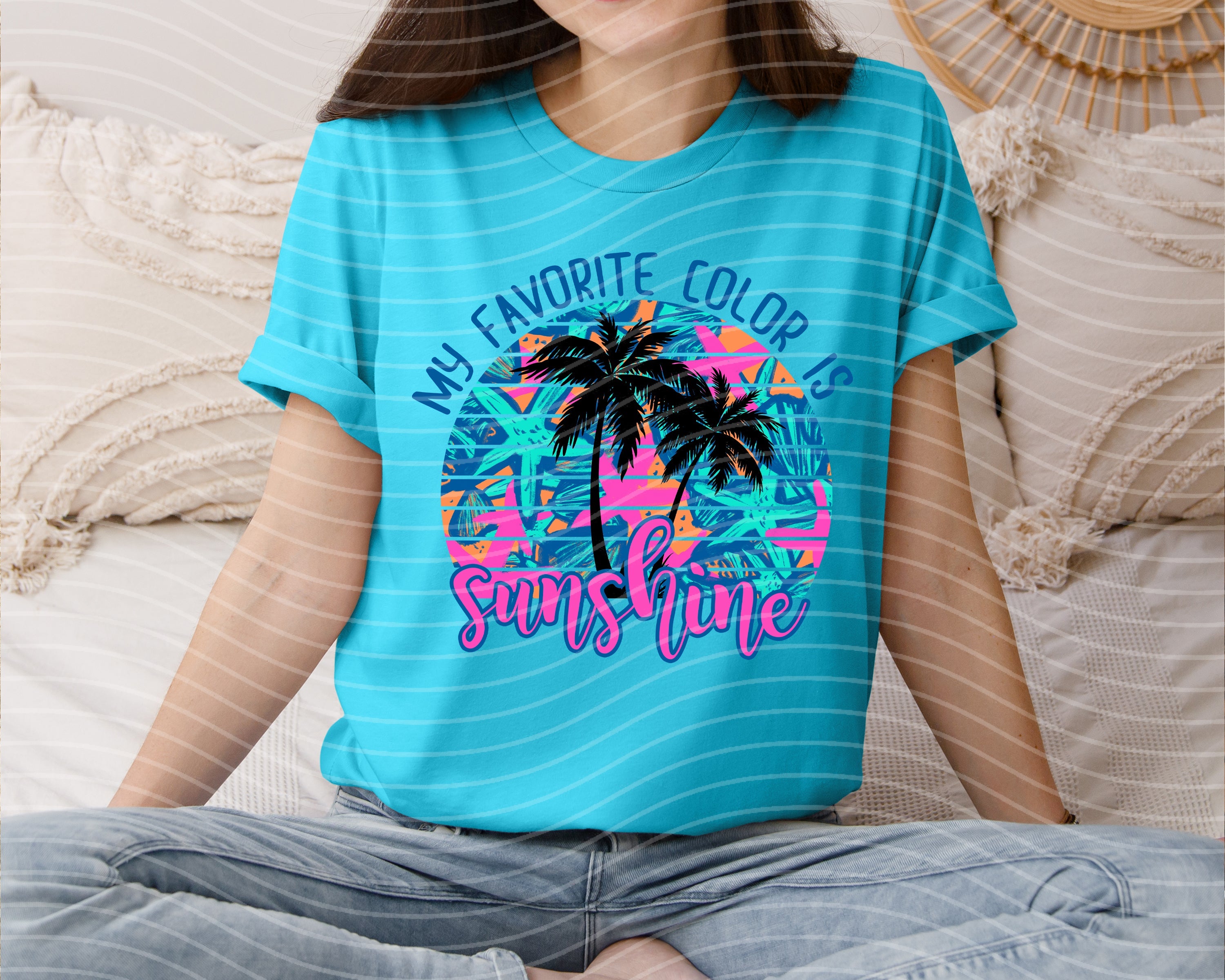 My Favorite Color is Sunshine Graphic Tee