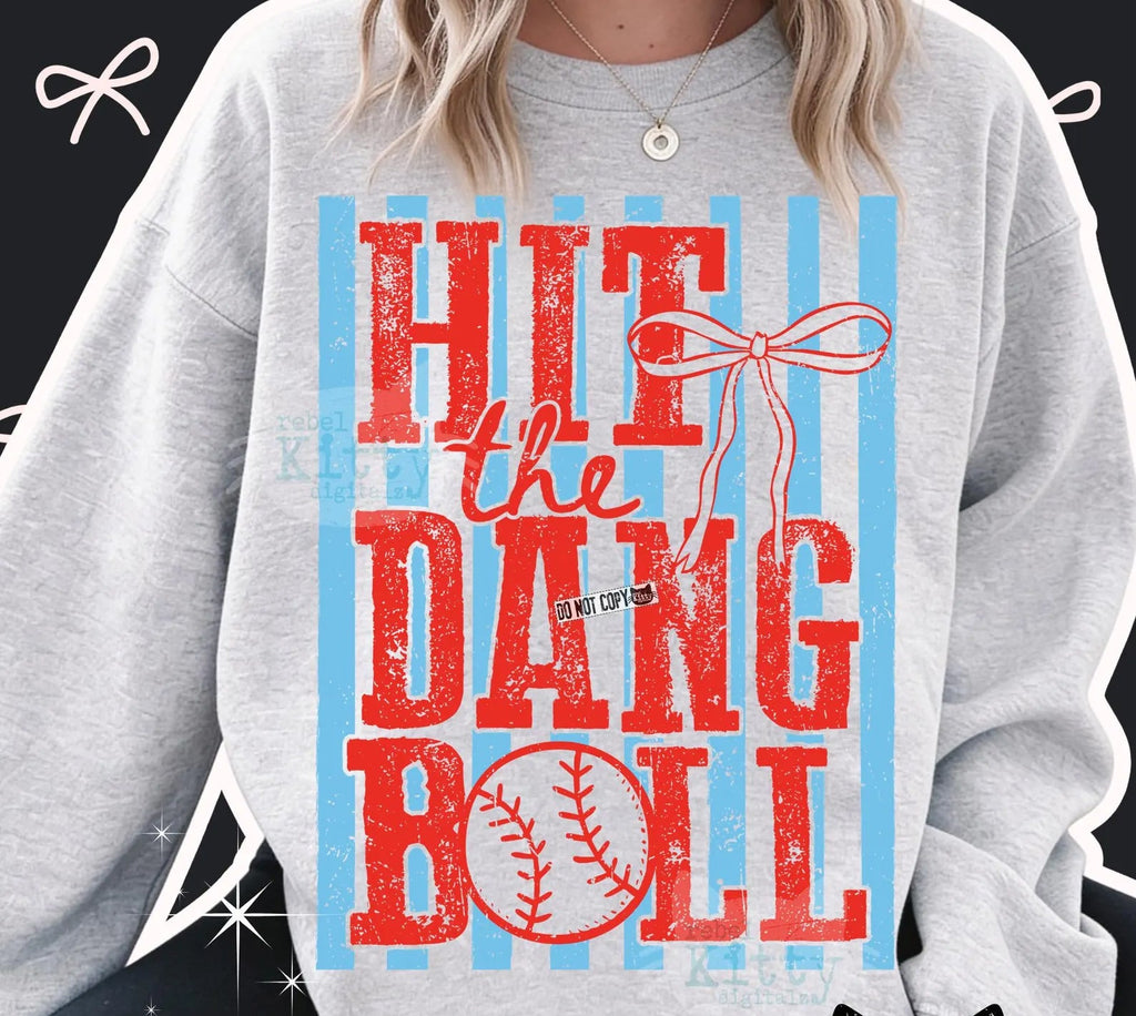Hit the Dang Ball Graphic Tee