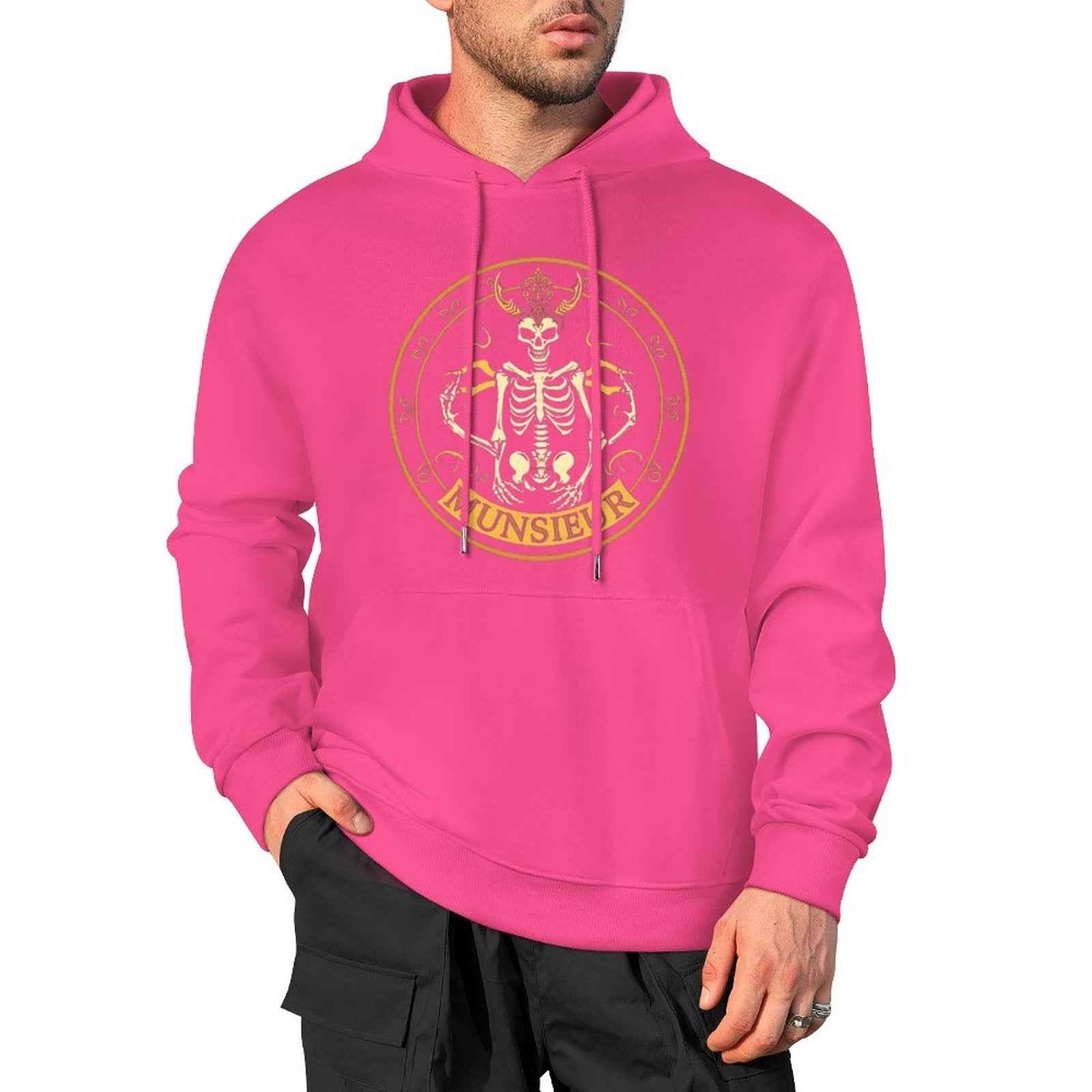 Shadow Reaper Hoodie - Luxe Skull Embroidery Gothic Streetwear