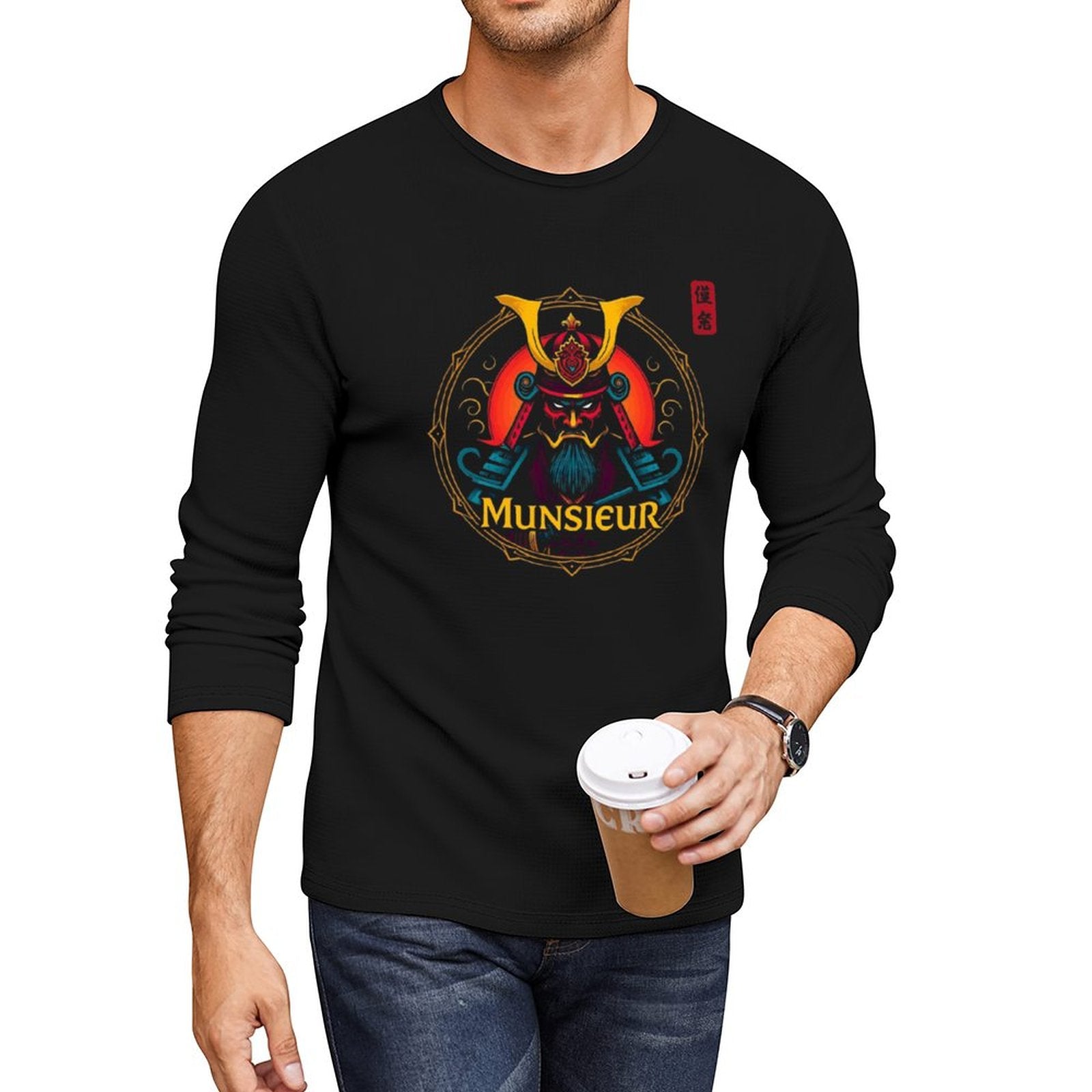 Munsieur Long Sleeve Tee for Men: The Must-Have Layering Essential