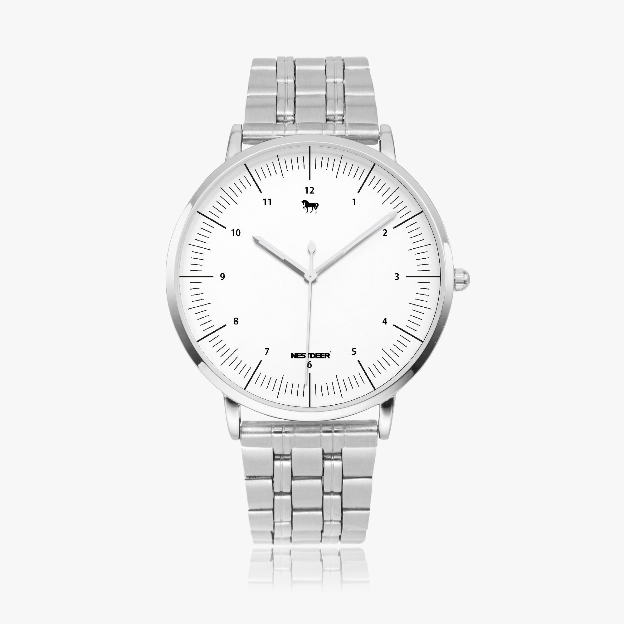 273. Instafamous Steel Strap Quartz watch