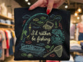 I'd Rather Be Fishing Graphic Tee
