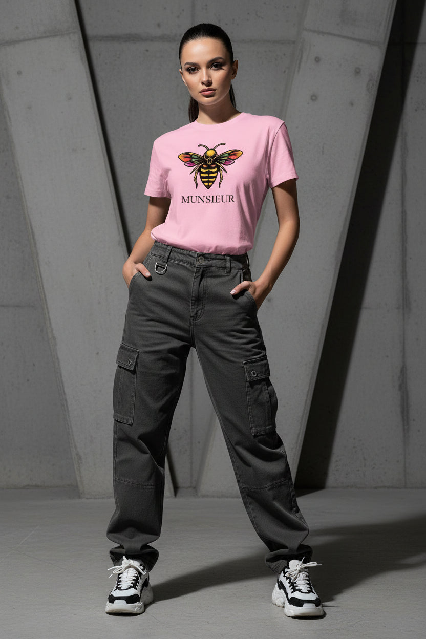 Munsieur T-Shirt for Women: Redefining Casual Chic with Elegance for Her
