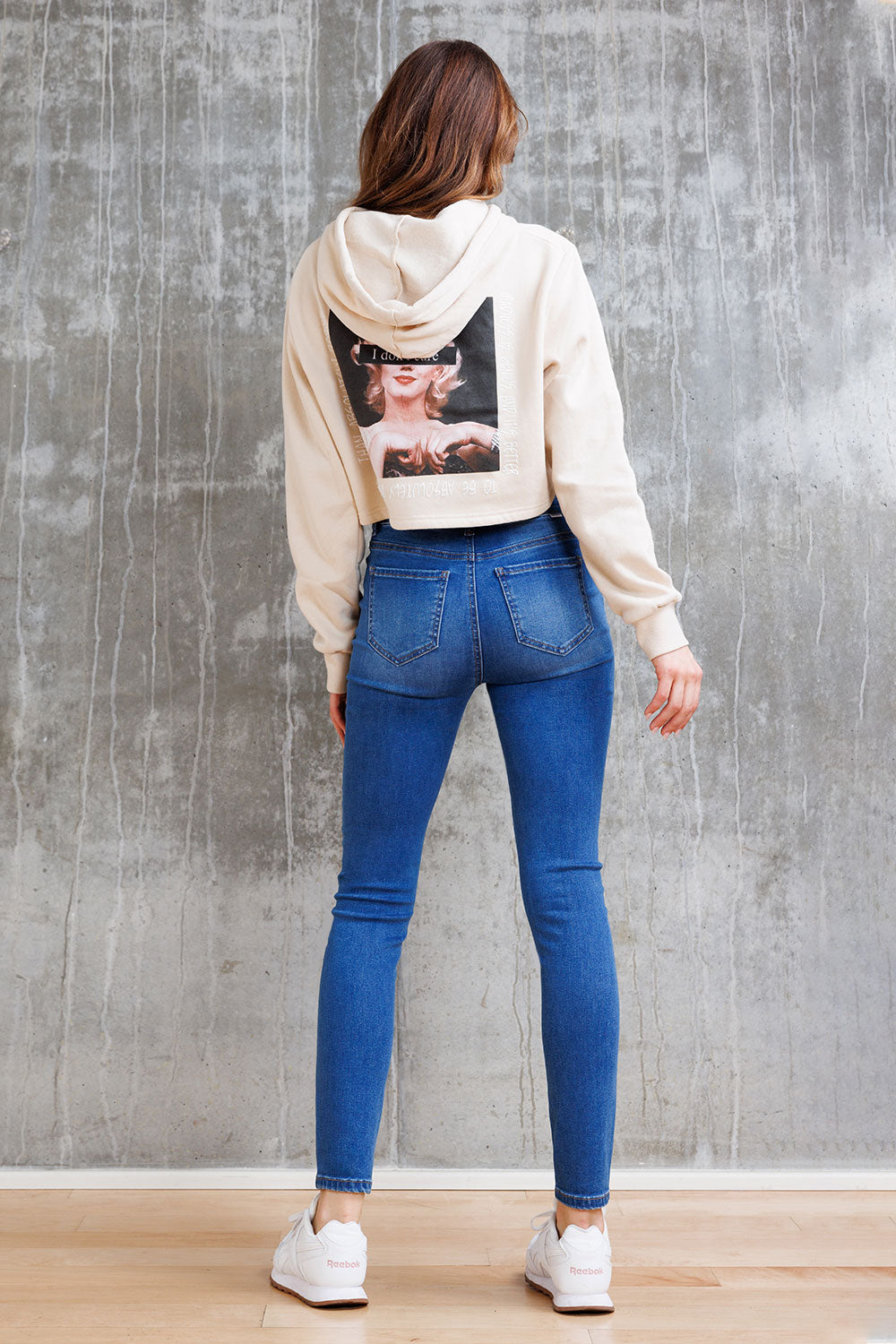 Super Stretch High Rise Skinny Jeans