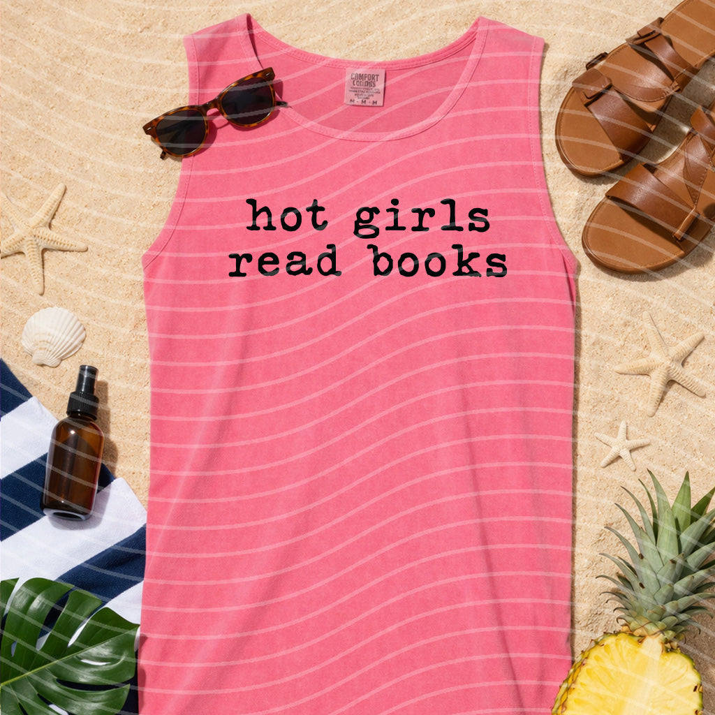 Hot Girls Read Books Graphic Tee