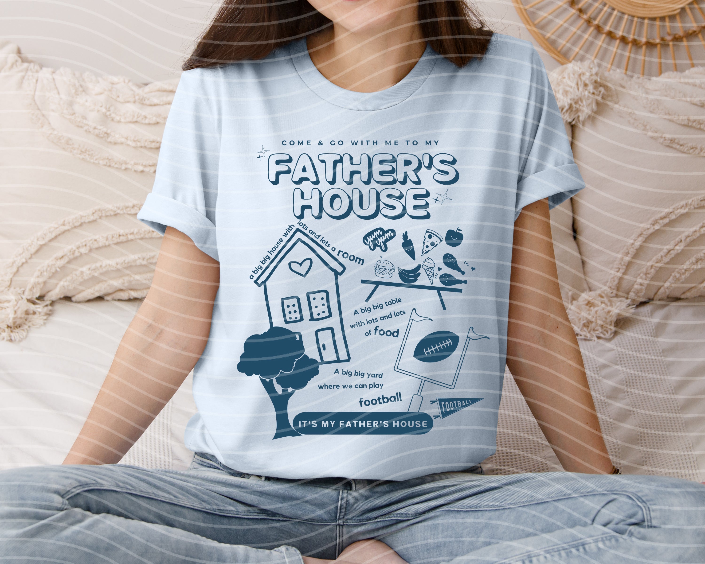 Come and Go with Me to My Father's House Graphic Tee
