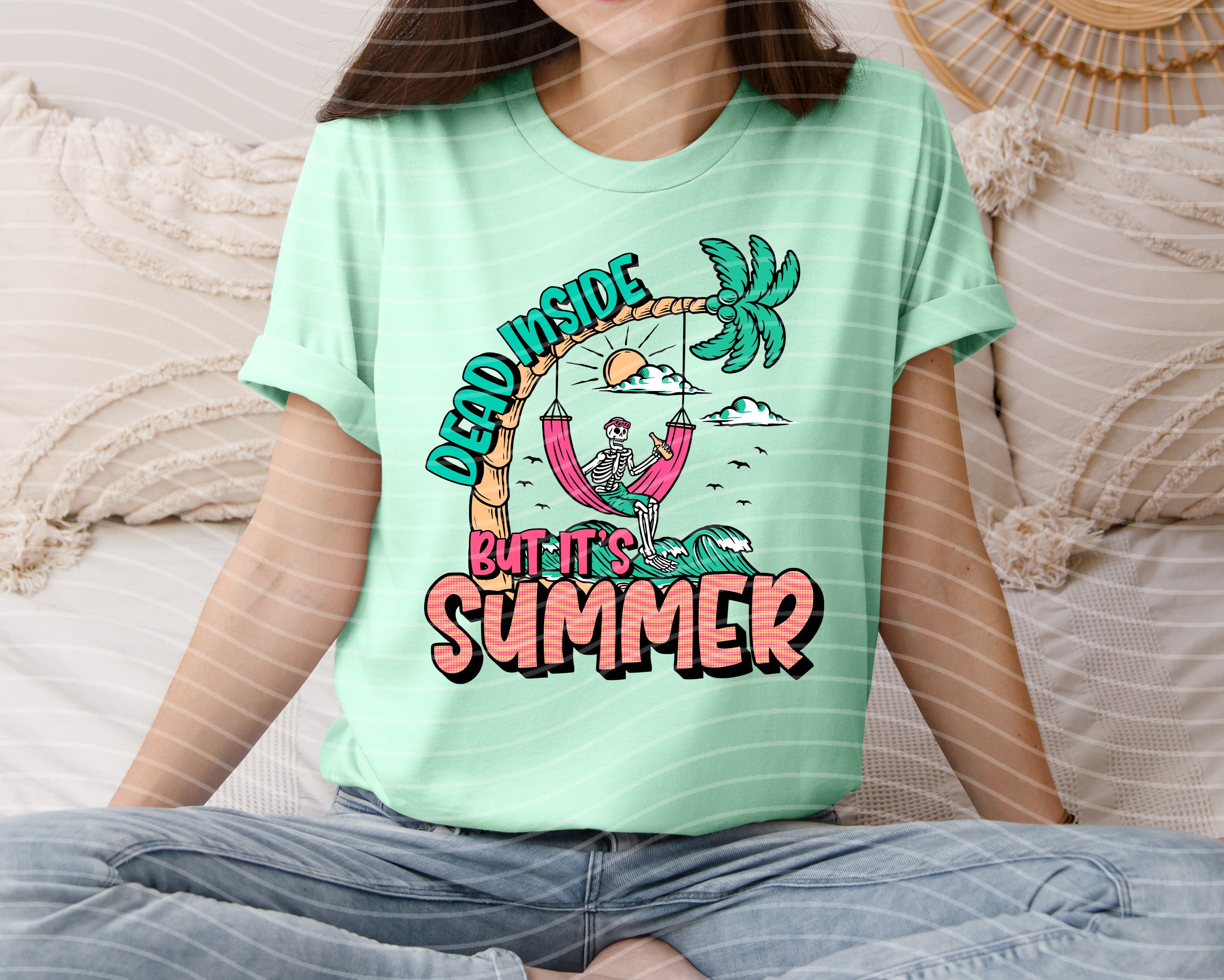Dead Inside But It's Summer Graphic Tee