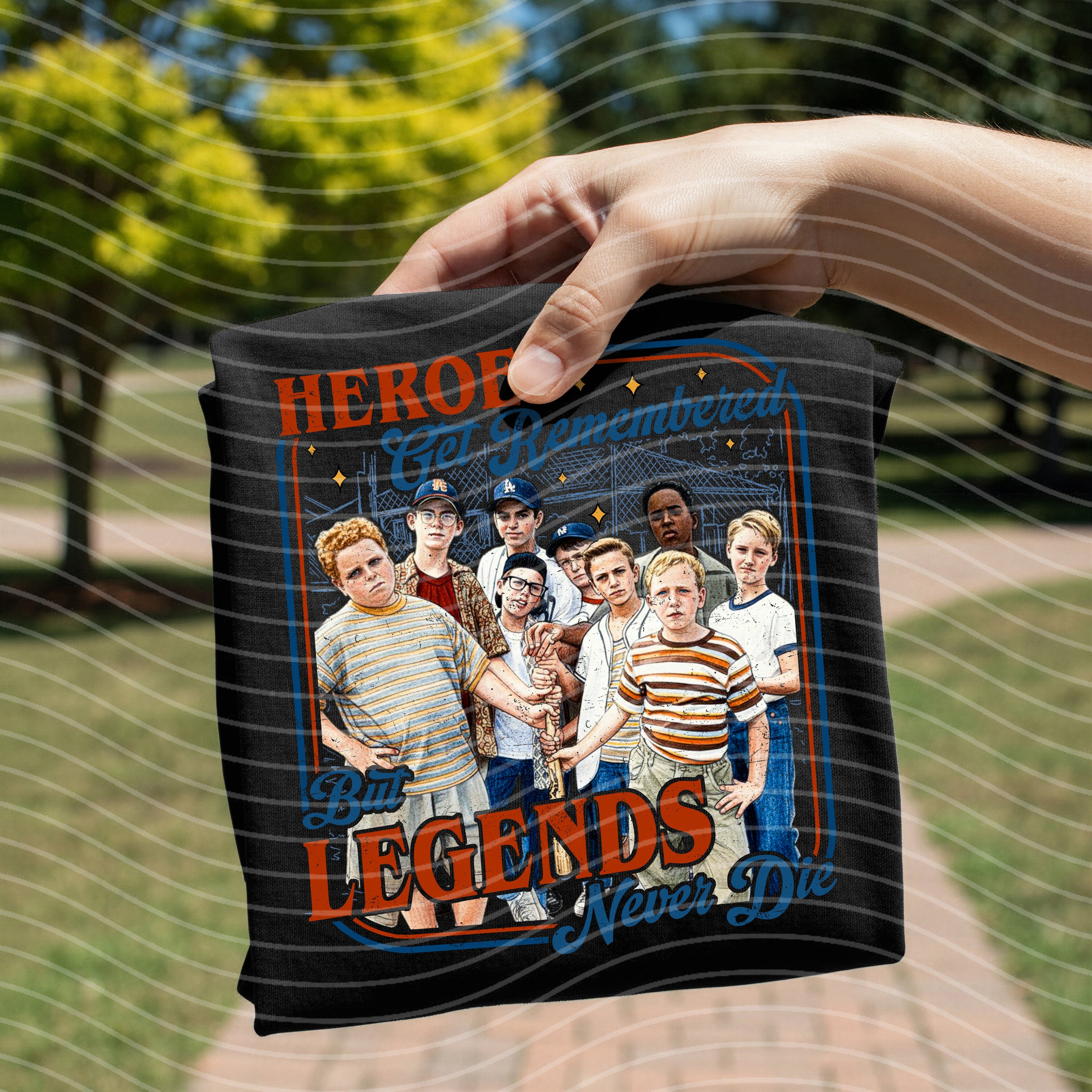 Heroes Get Remembered Graphic Tee