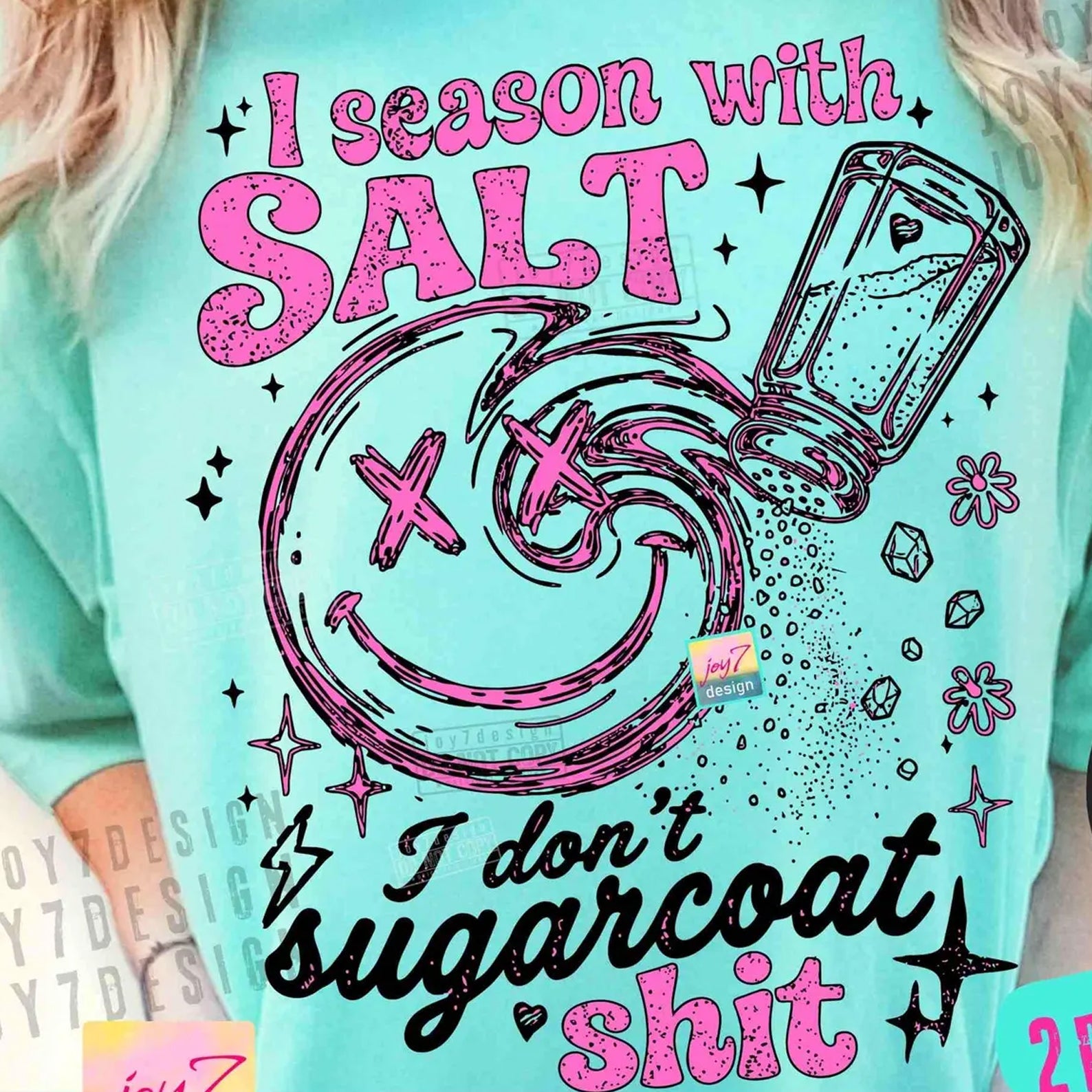 I Season With Salt Graphic Tee