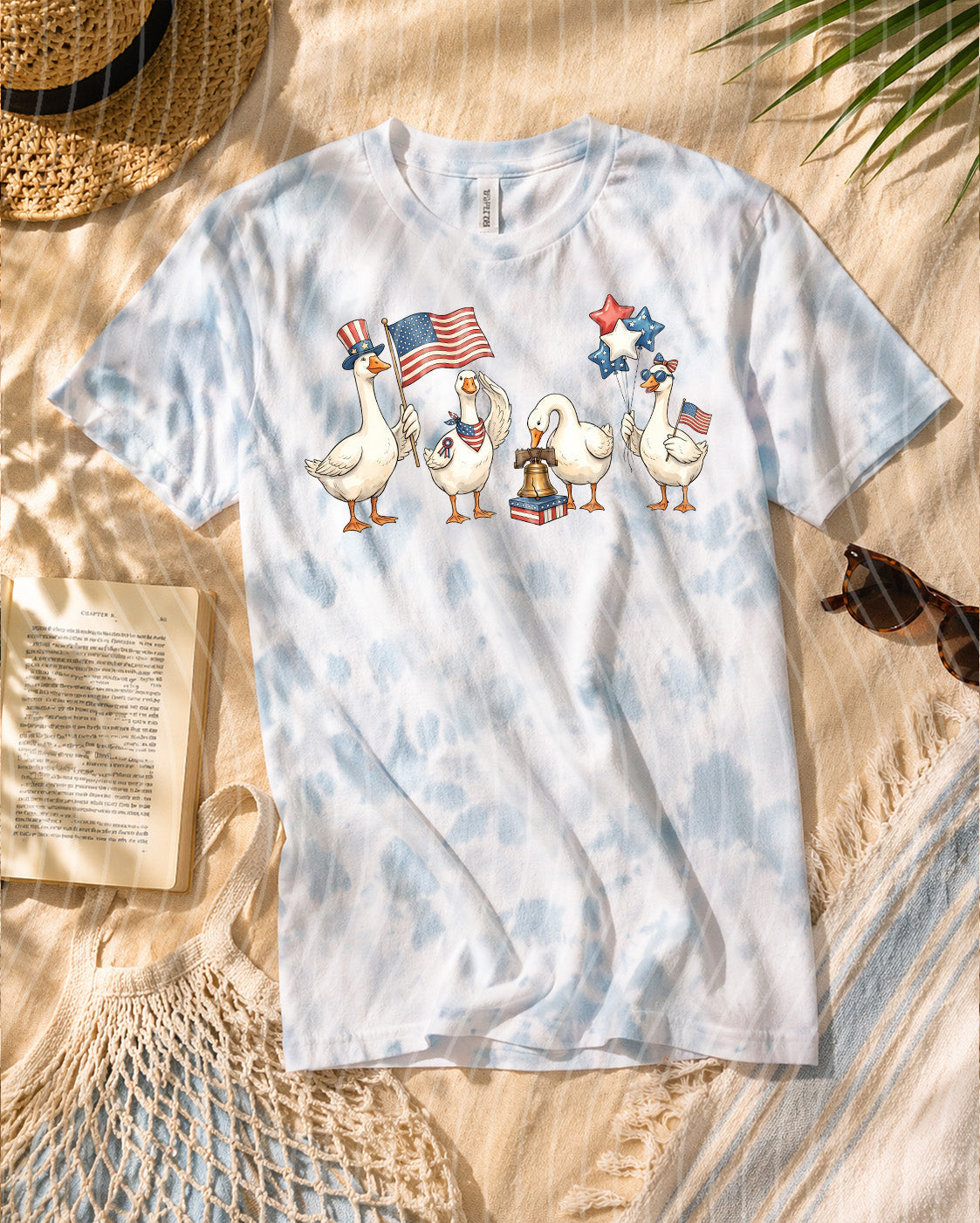 USA Geese Graphic Tee
