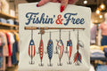 Fishin' & Free Graphic Tee
