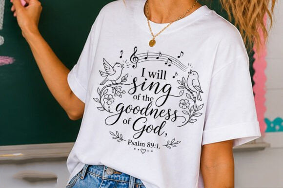 I Will Sing of the Goodness of God Graphic Tee