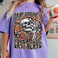 On My Husband's Last Nerve Graphic Tee