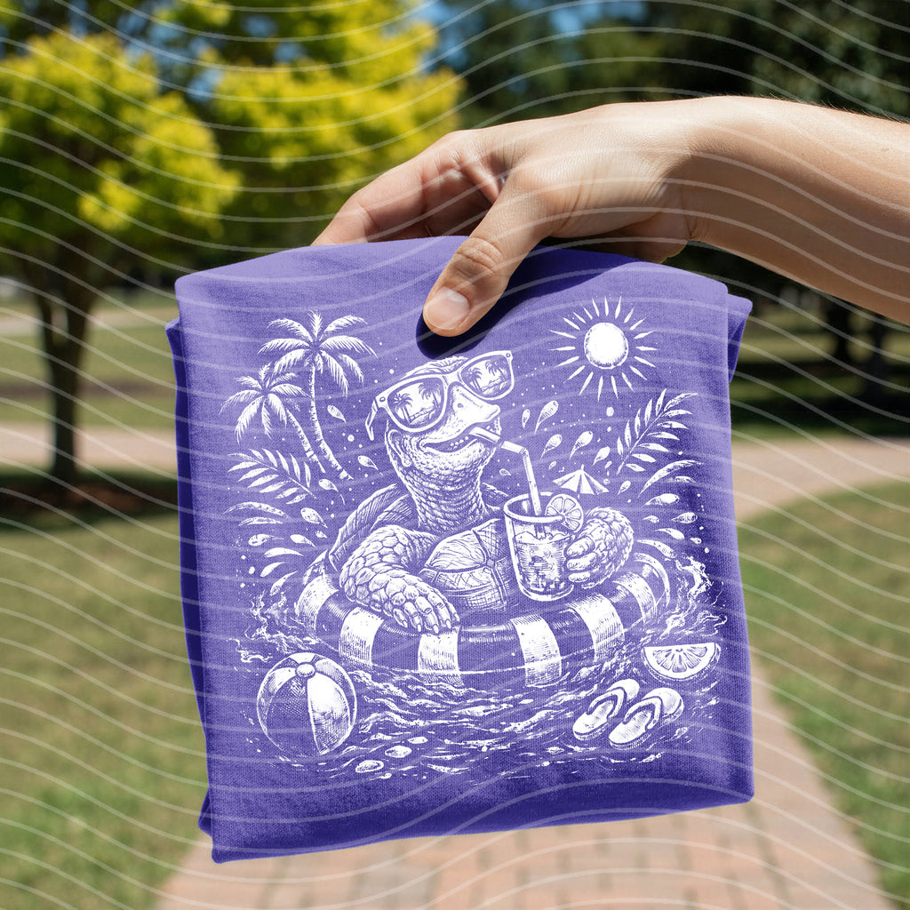Floatin Turtle Graphic Tee
