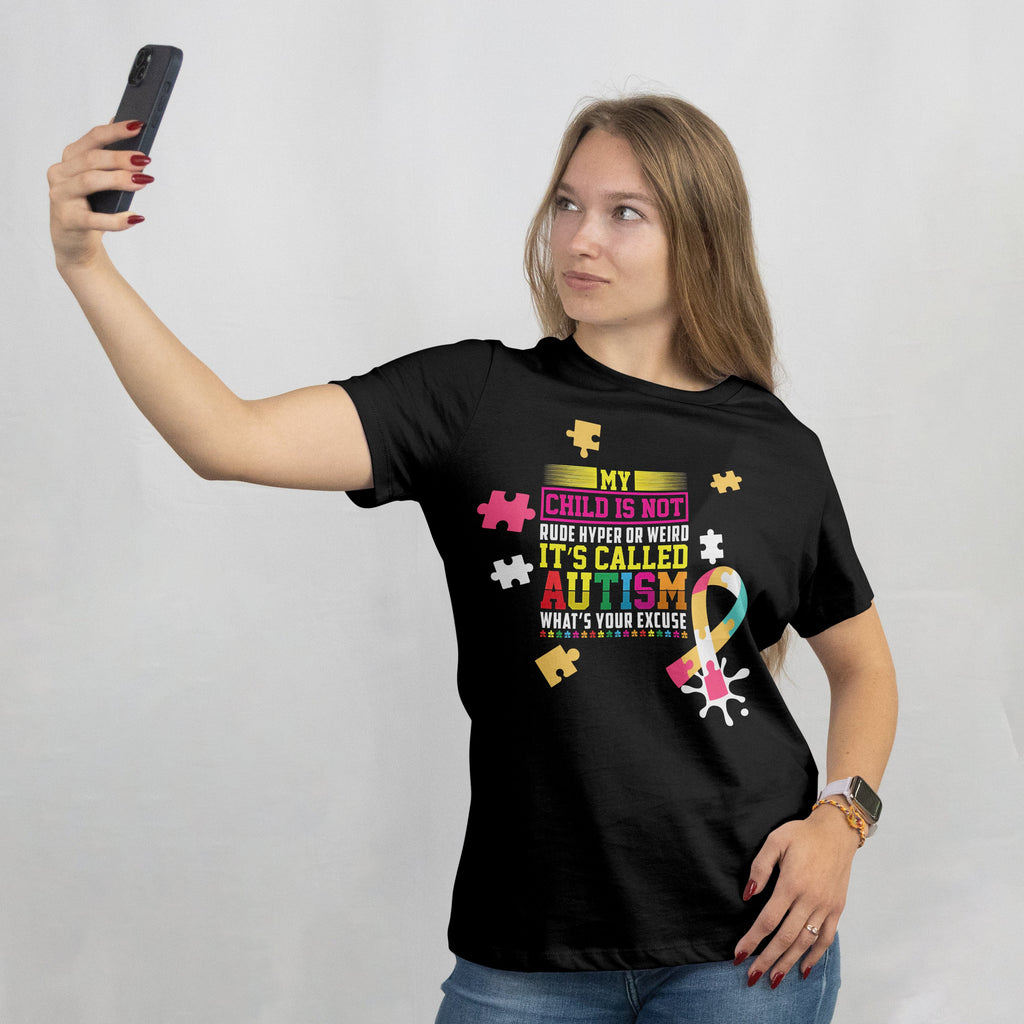 Unisex Awareness T-Shirt with Bold Support Message