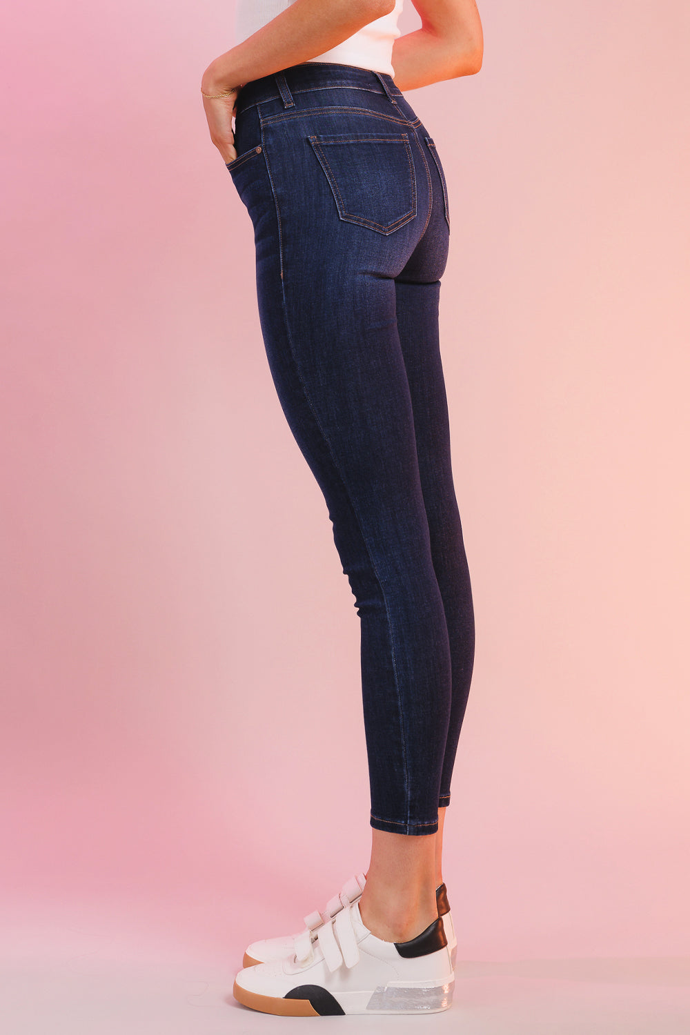 Classic High Waist Skinny Jeans