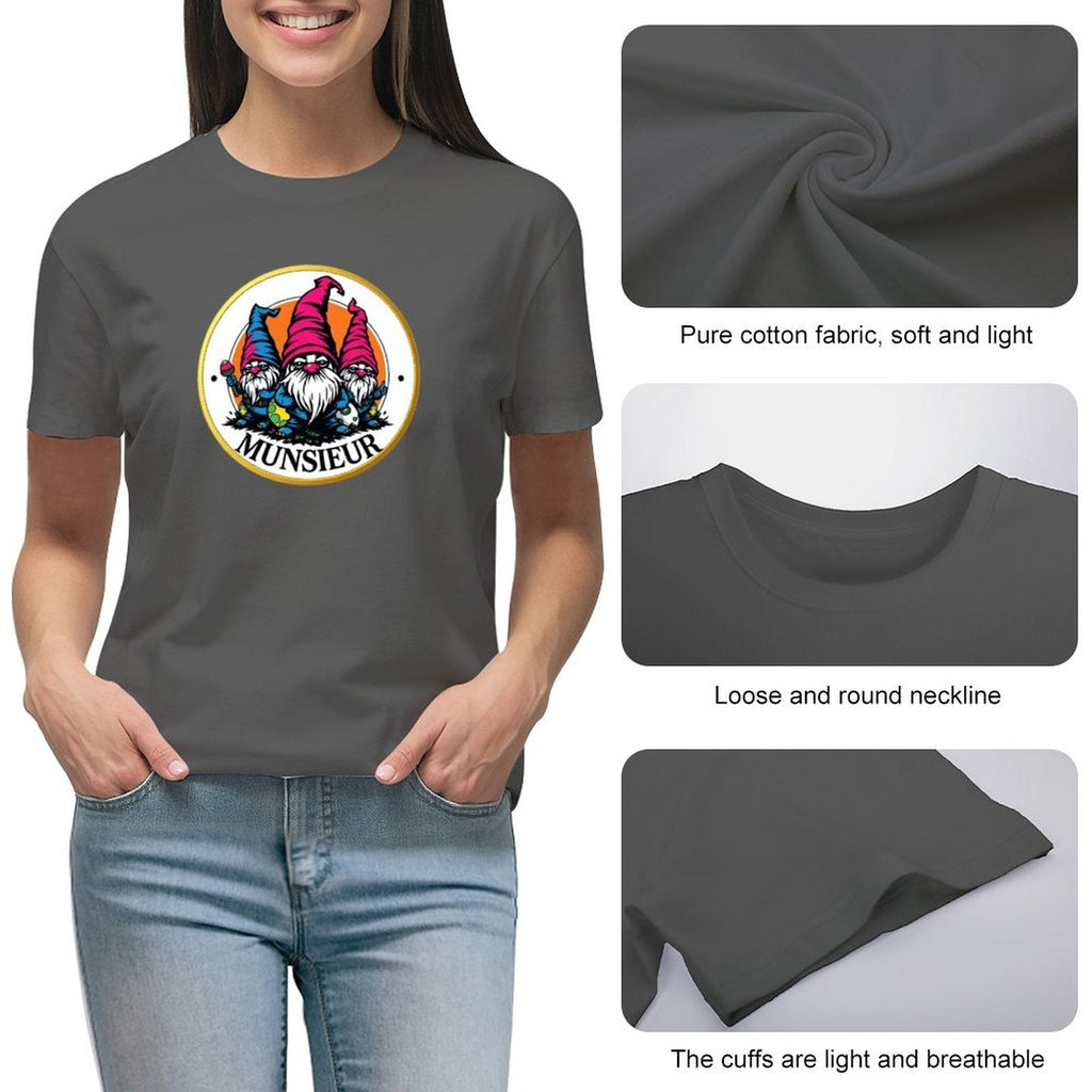 Discover MUNSIEUR Women's Premium Women's T-Shirts for a Chic, Casual Look for Her