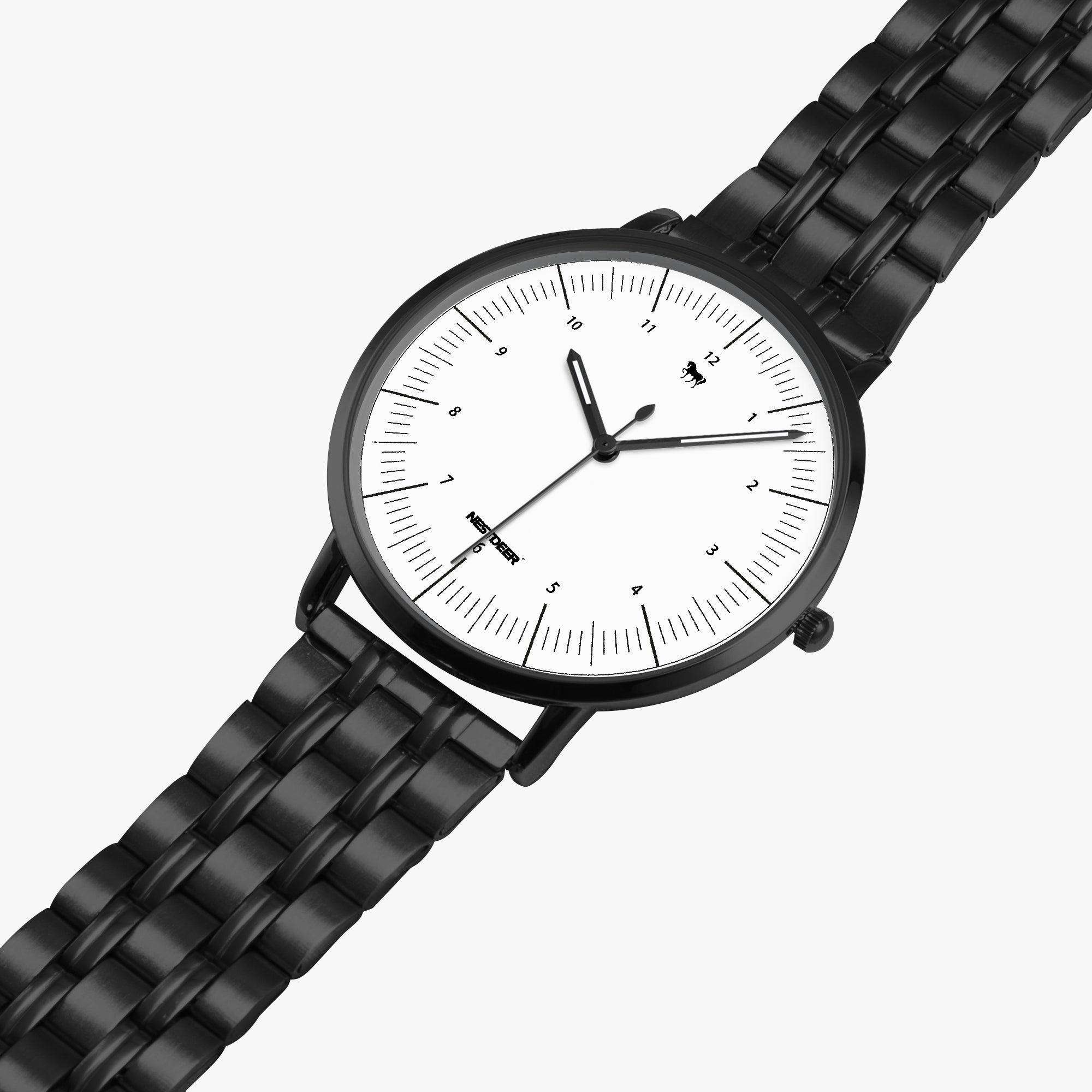 273. Instafamous Steel Strap Quartz watch