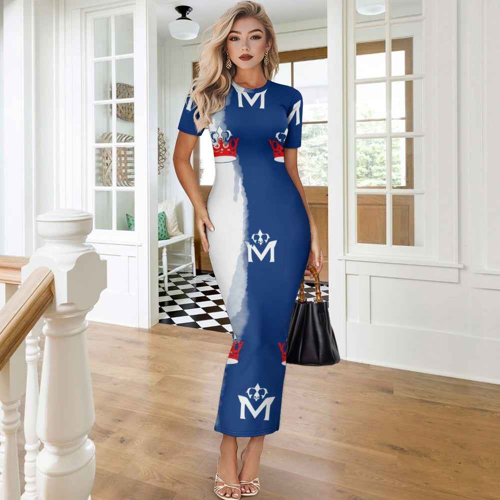 MUNSIEUR Women's Fresh Style Long Sleeve Dress - Elegant Gothic Streetwear