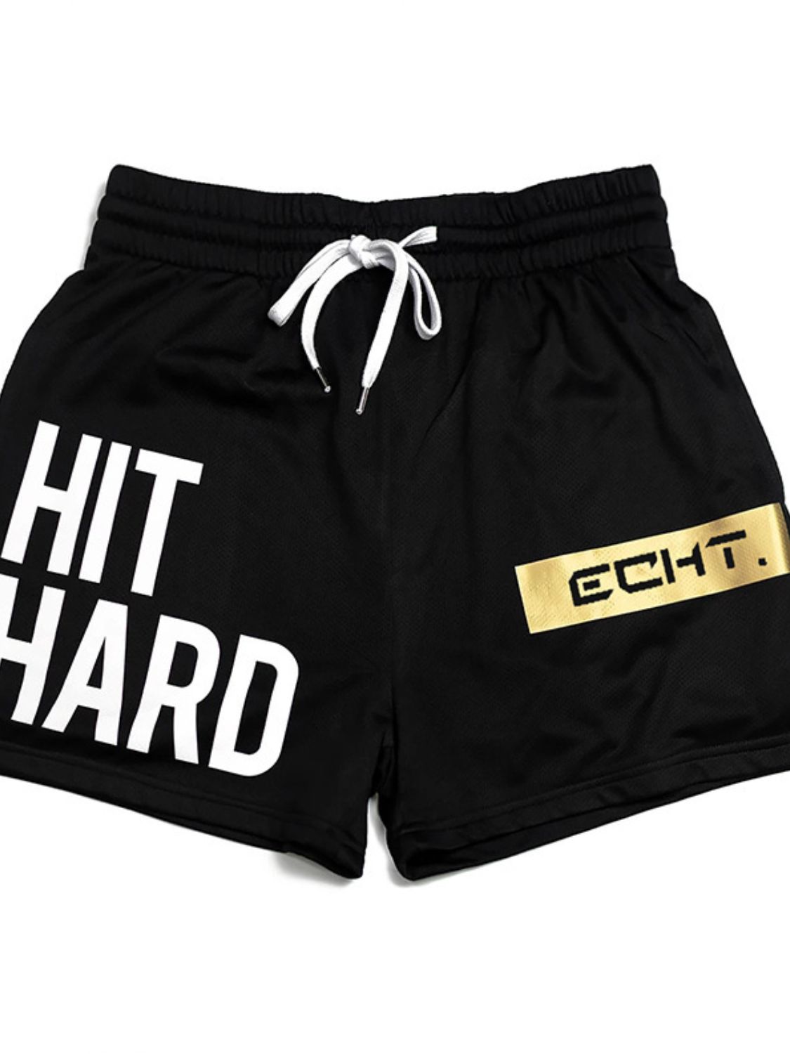 Men's Plus Size Drawstring Breathable Active Shorts