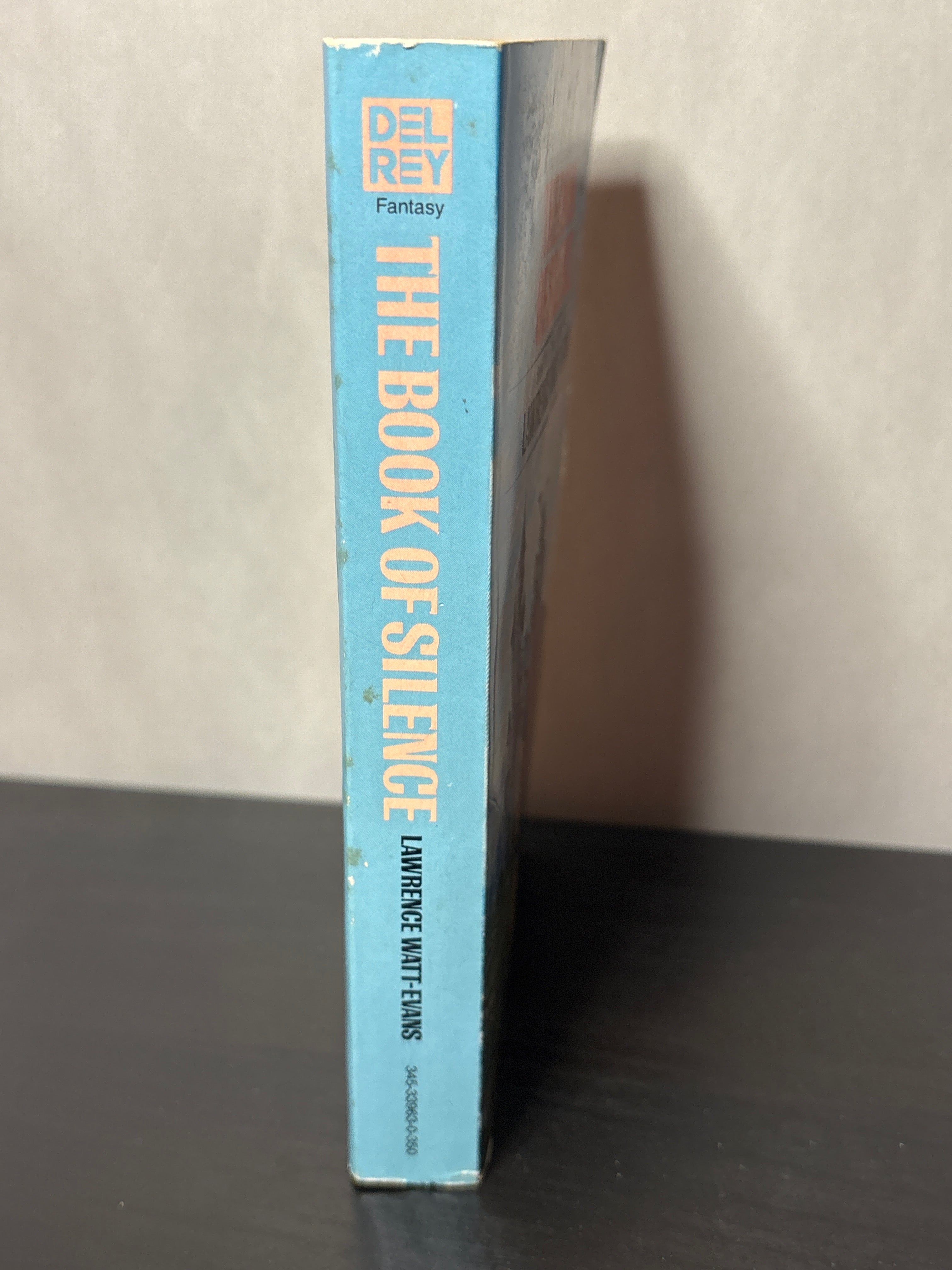The Book of Silence by Lawrence Watt-Evans (The Lords of Dus #4) | Vintage Fantasy
