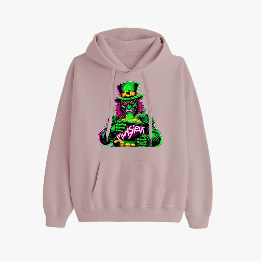St. Patrick's Day Collection Munsieur Leprechaun Mafia Unisex Premium Pullover Hoodie Sweater