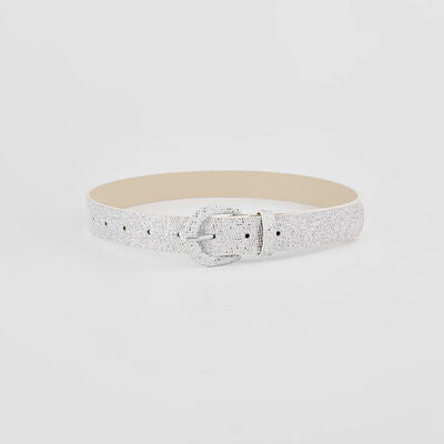 Sequin PU Leather Belt