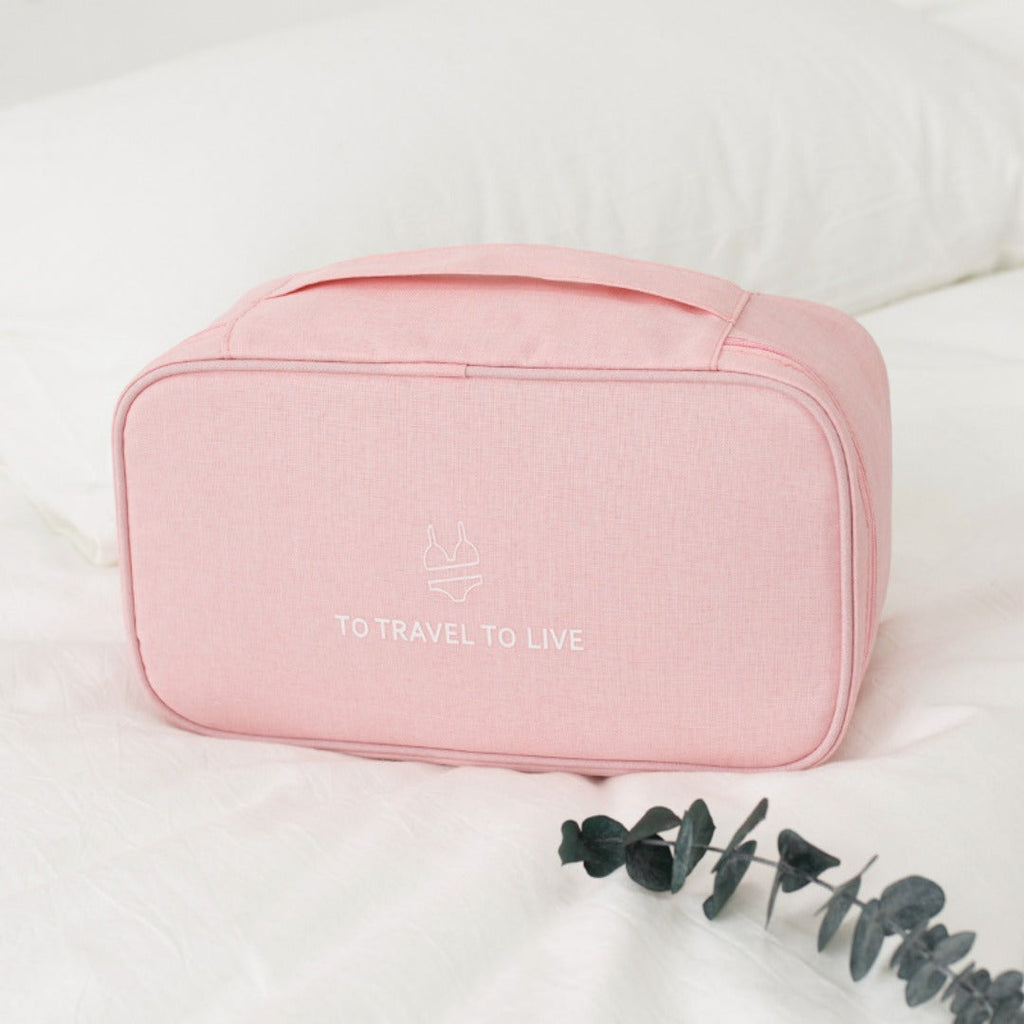 Oxford cloth underwear and socks storage bag, modern simple and fashionable large-capacity convenient finishing bag, underwear storage bag
