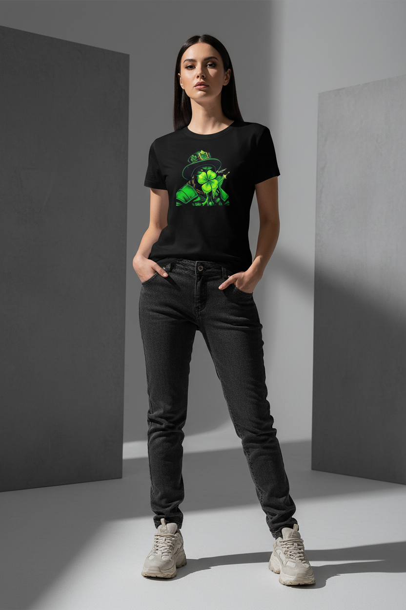 St. Patrick's Day Collection Women's Munsieur Clover Gang T-shirt