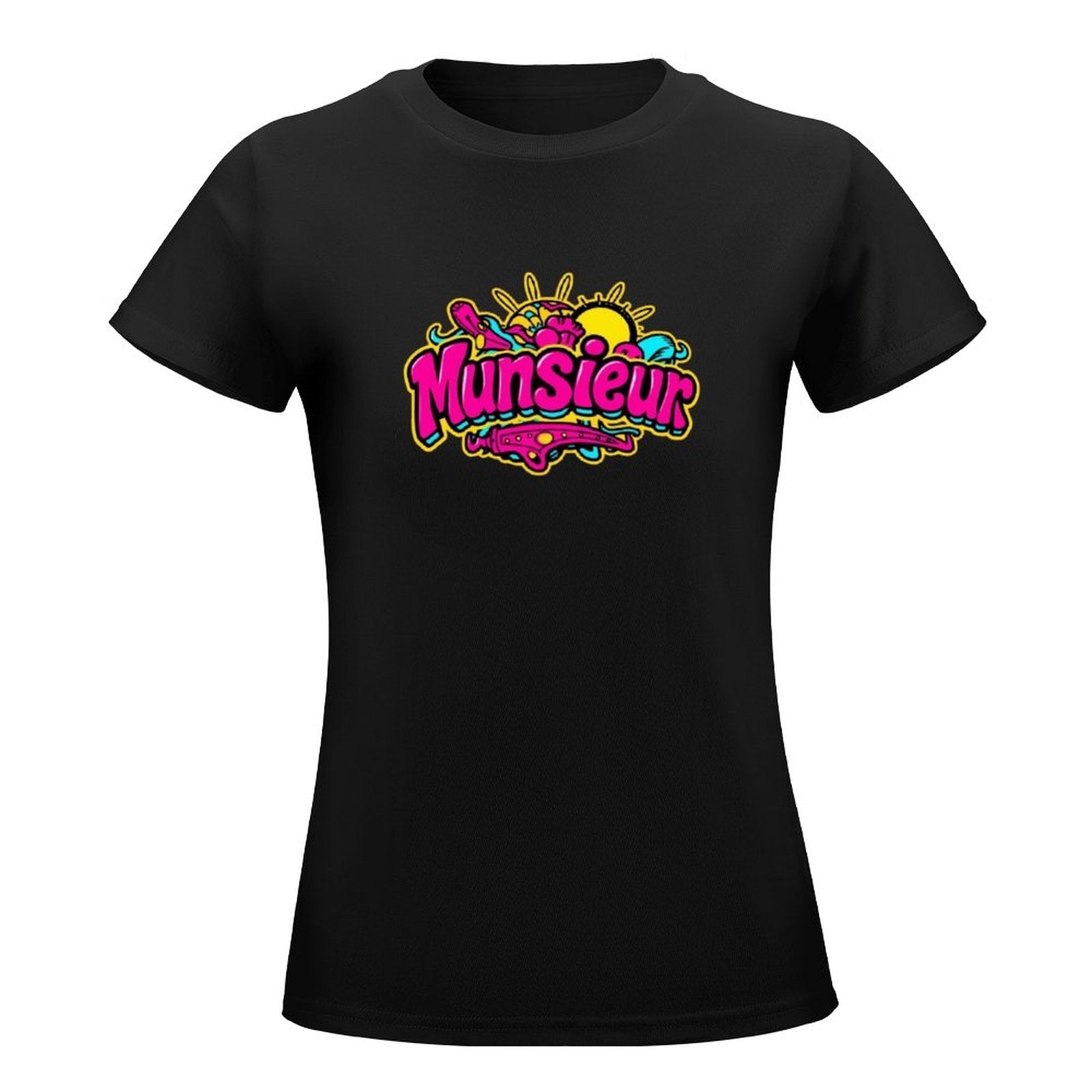 Munsieur Brand T-Shirts for Women "Candy Land" Streetwear Design for Her
