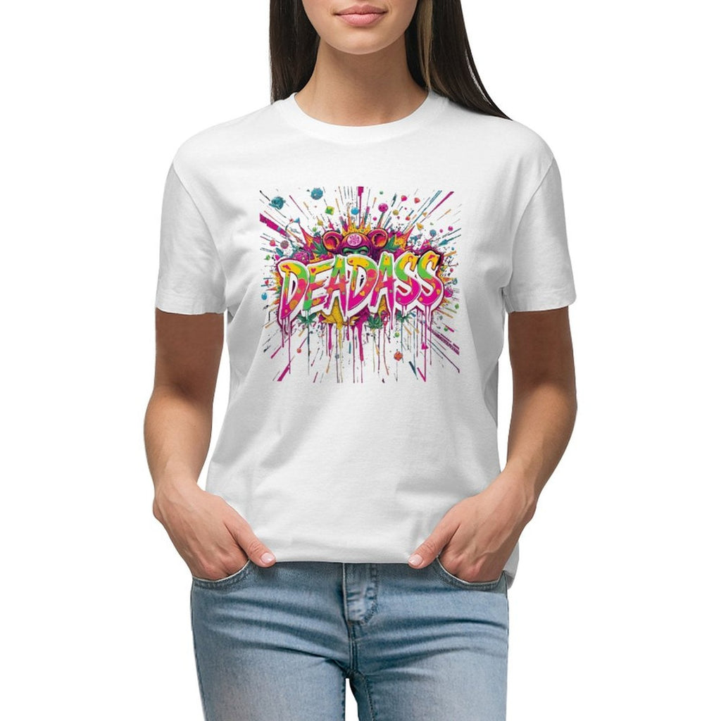 T-shirt for Women "DeadA**" Streetwear Crown Co. 👑
