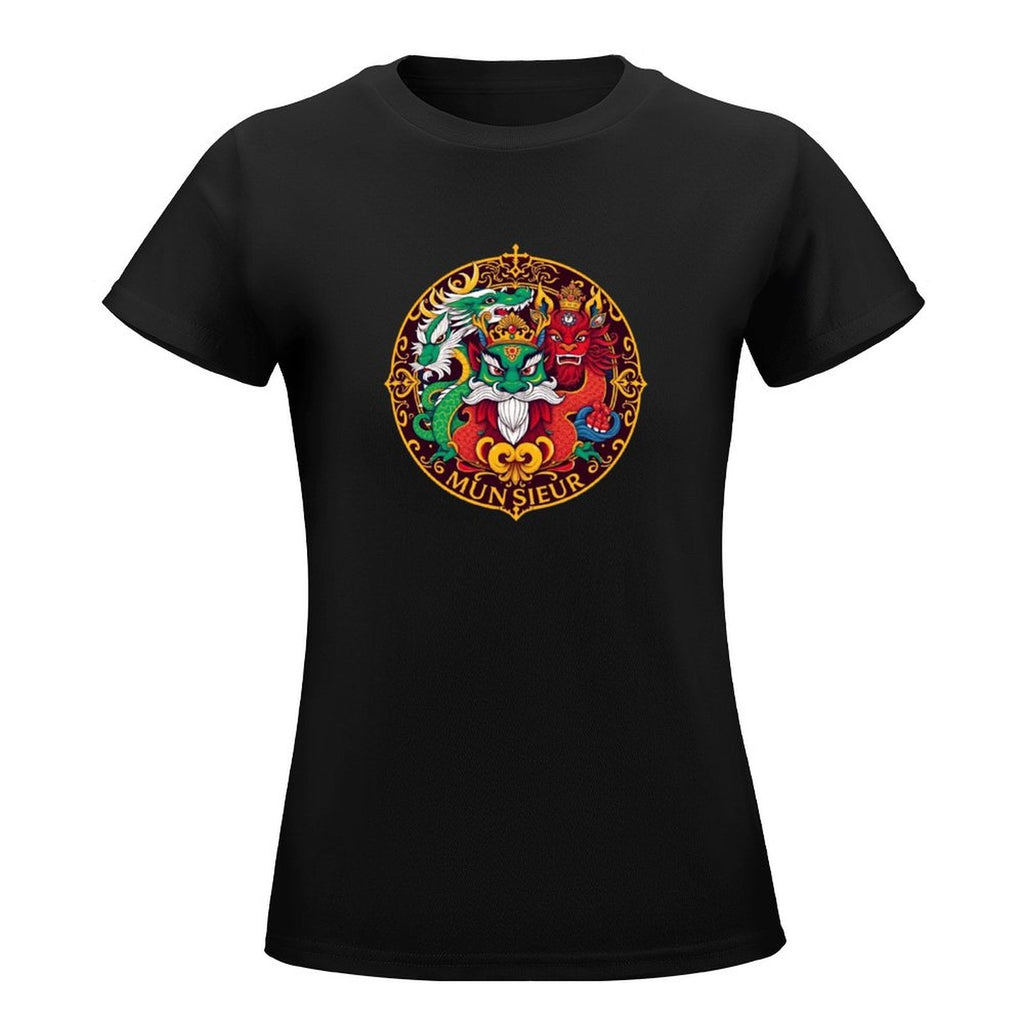 Munsieur T-Shirt for Women: Lightweight, Breathable, and Ultra-Stylish for Her