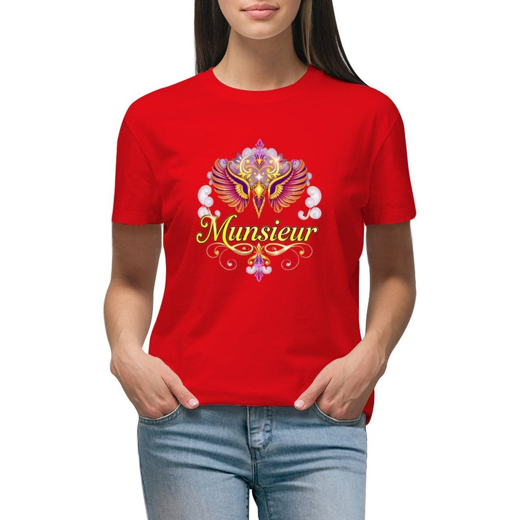 Munsieur T-Shirt for Women: Chic, Comfortable, and Timeless for Her