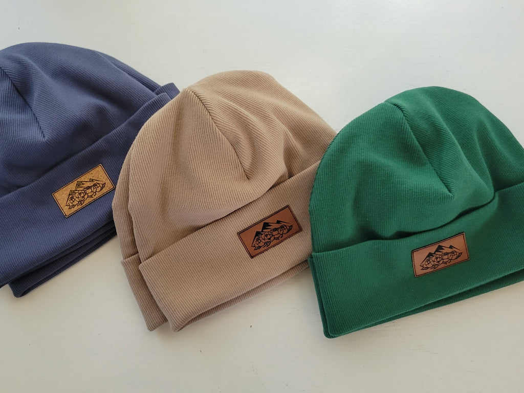 Rib knit Beanie
