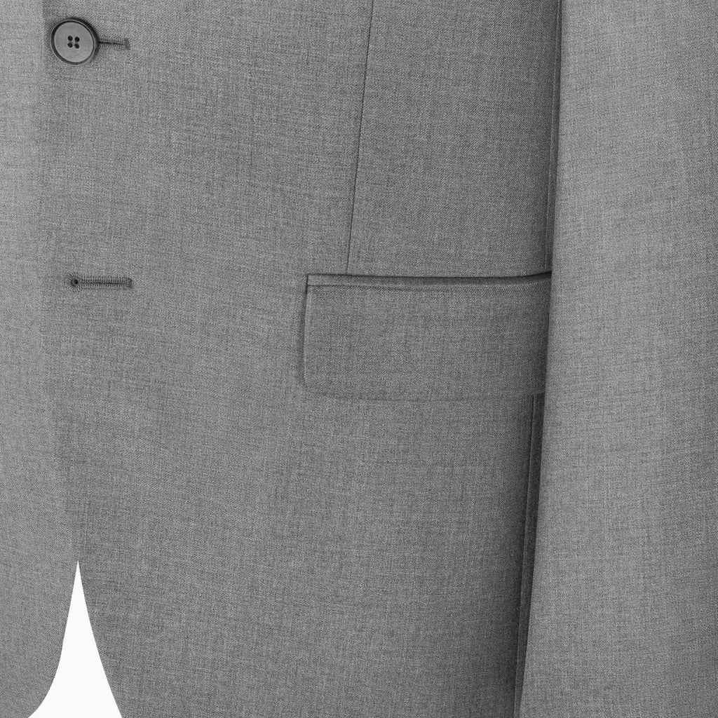 Munsieur Custom Italian Tailored Ready-to-Wear Grey Professional Suit Modern Bespoke Business Look