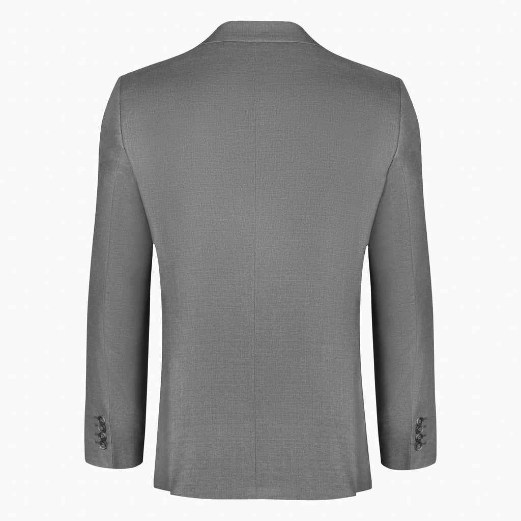 Munsieur Custom Italian Tailored Ready-to-Wear Grey Professional Suit Modern Bespoke Business Look
