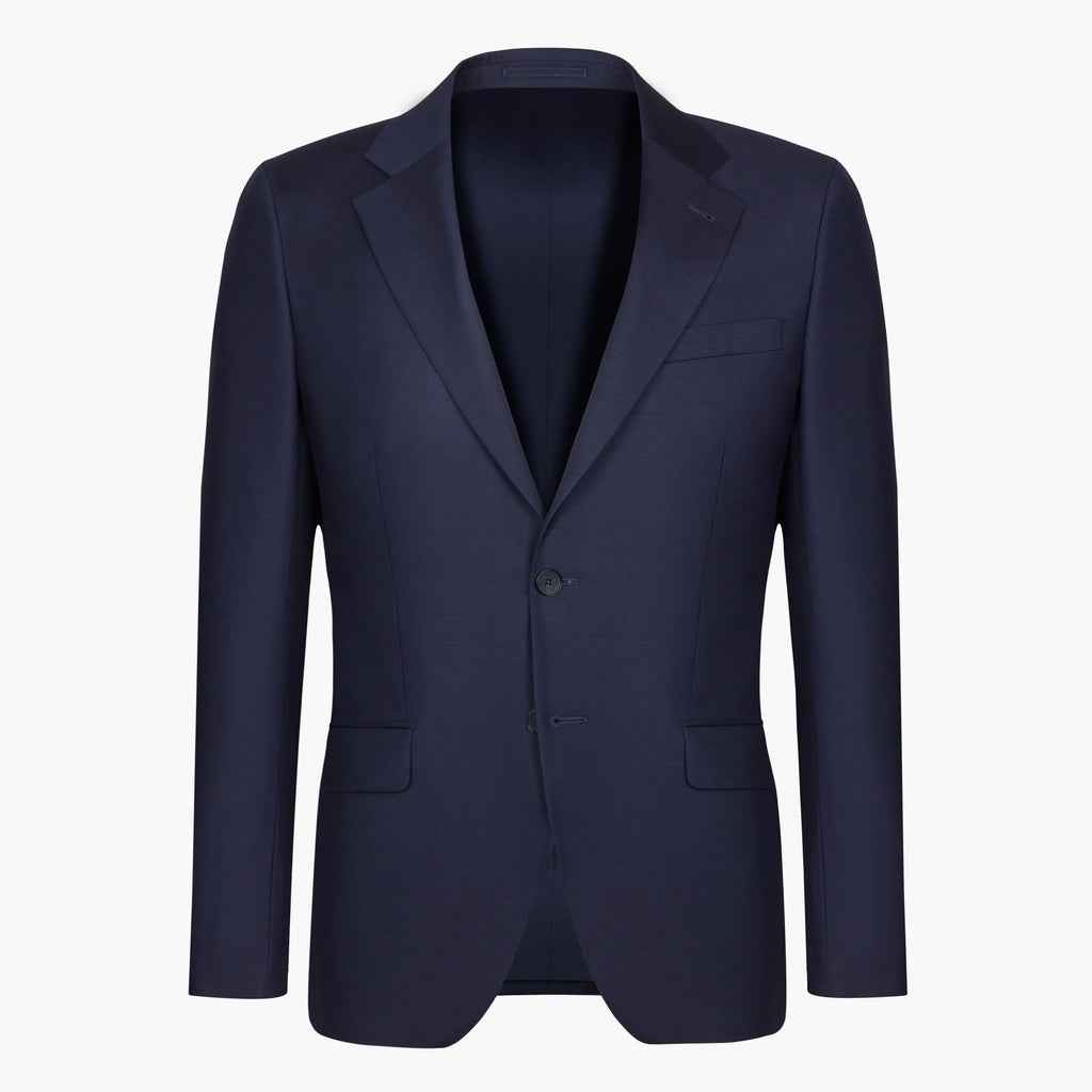 Munsieur Custom Italian Tailored Ready-to-Wear Navy Blue Professional Suit Luxury slim fit