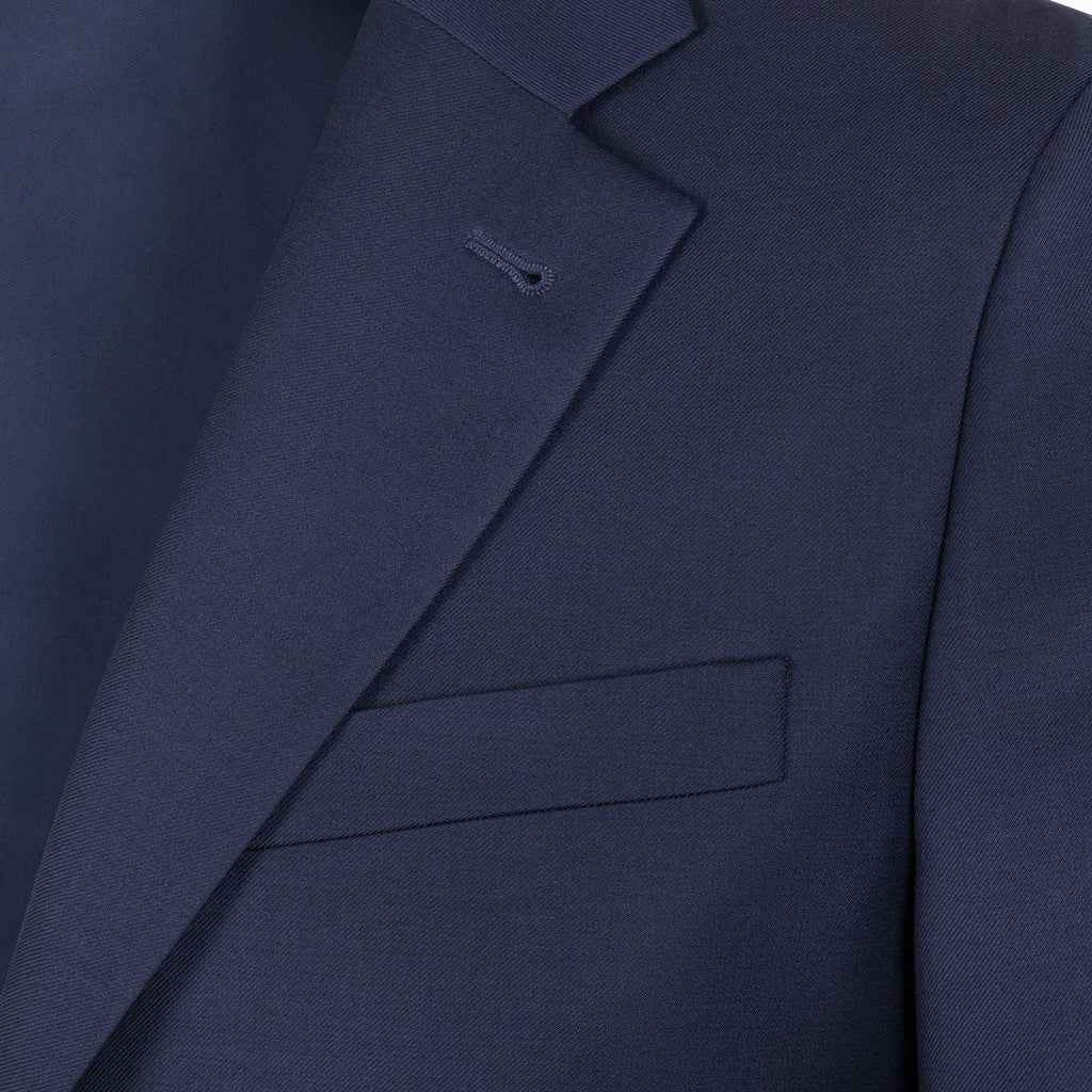 Munsieur Custom Italian Tailored Ready-to-Wear Navy Blue Professional Suit Luxury slim fit