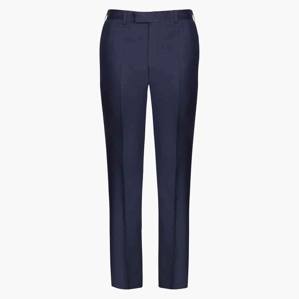 Munsieur Custom Italian Tailored Ready-to-Wear Navy Blue Possessional Professional Suit Tailored Slim Fit