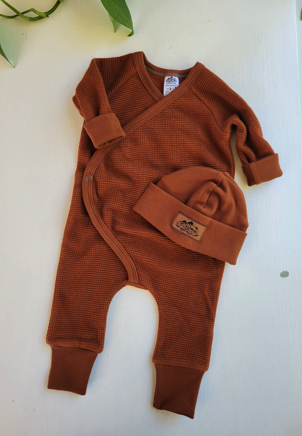 Waffle Knit Sleeper