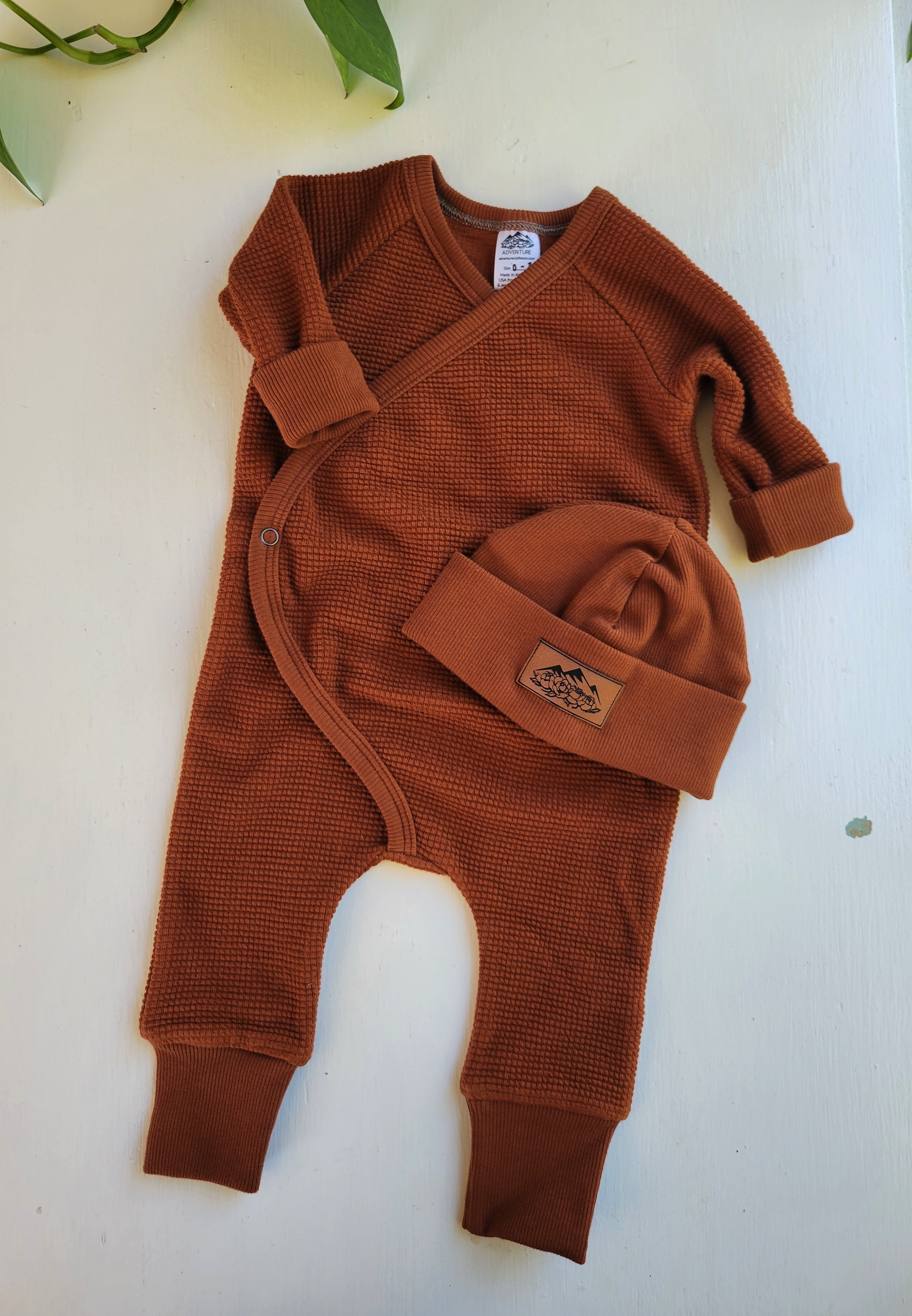 Waffle Knit Sleeper