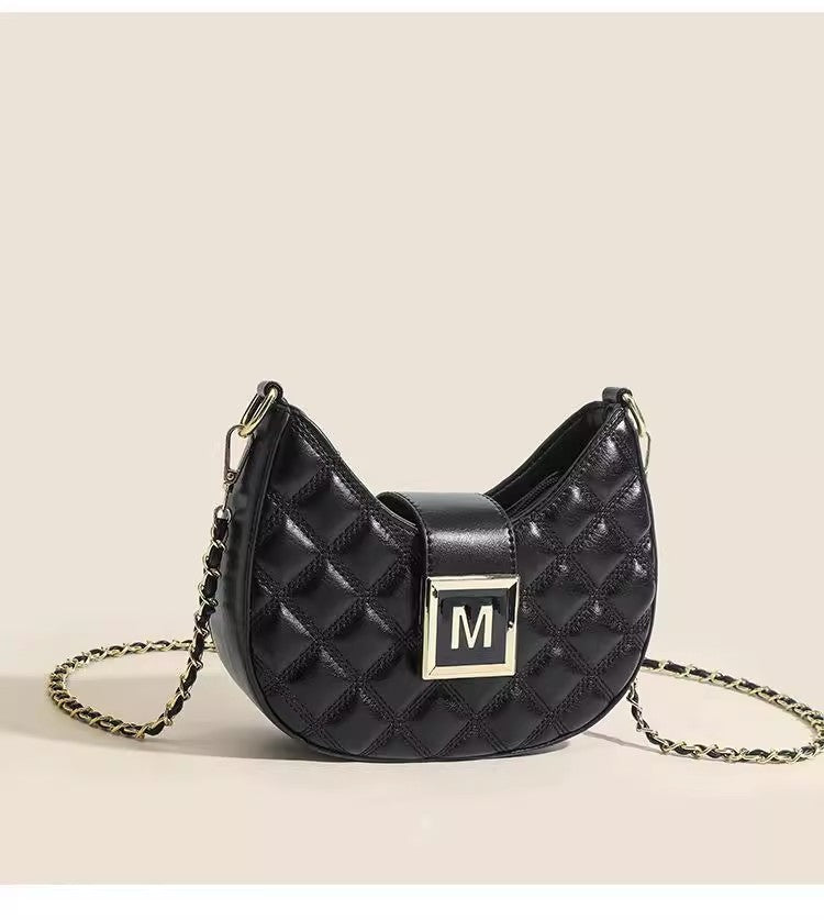 Women's Rhombus Chain Bag - Fashion Shoulder Underarm Messenger Bag